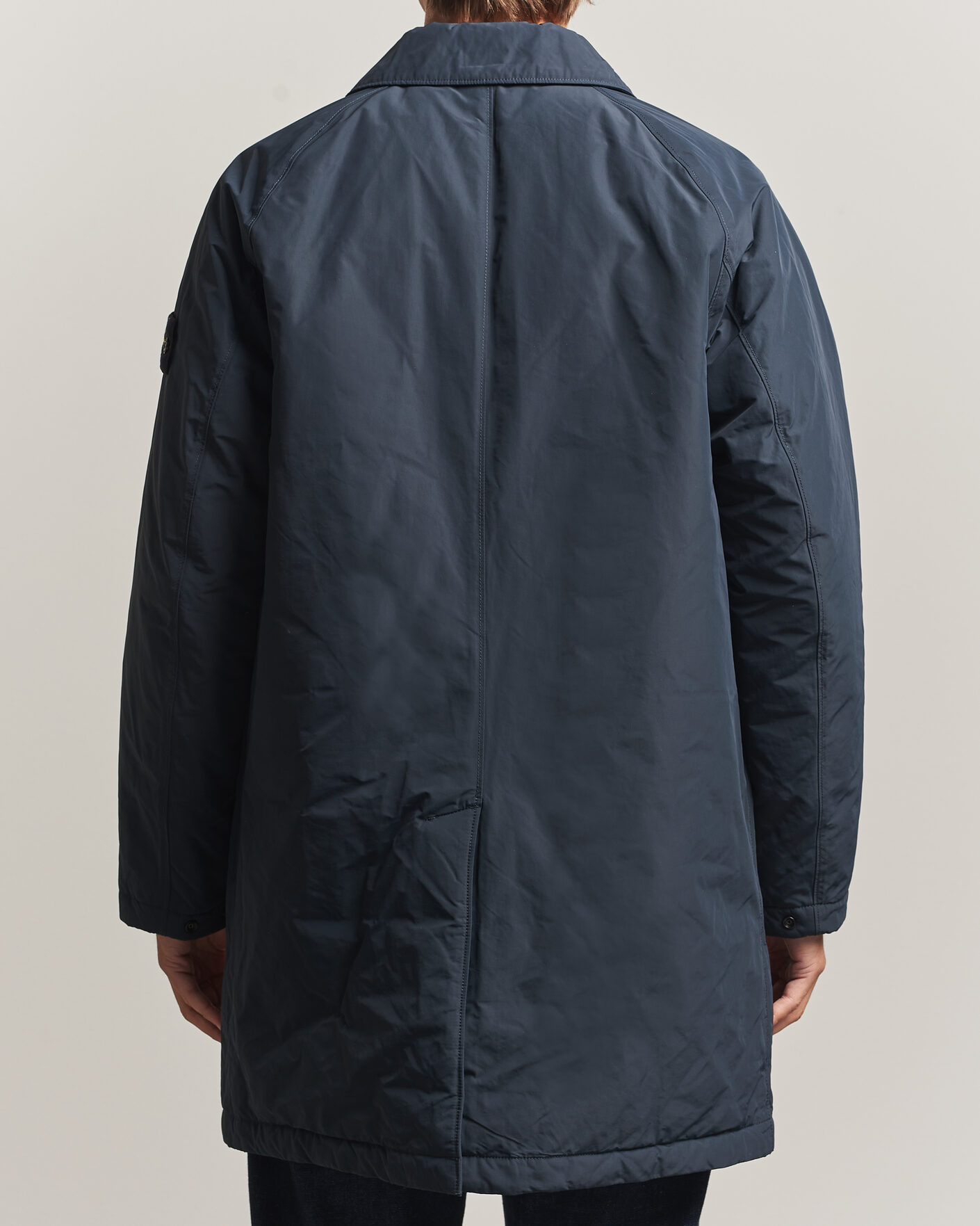 Mies | Takit | Stone Island | Micro Reps Padded Coat Navy Blue