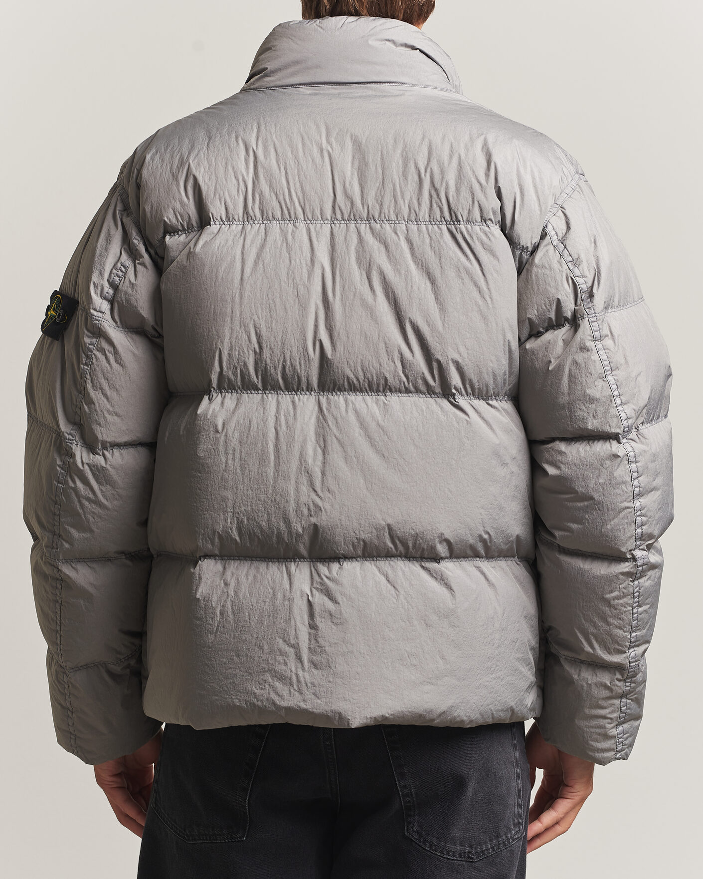 Mies | Takit | Stone Island | Crinkle Reps Padded Down Jacket Grey