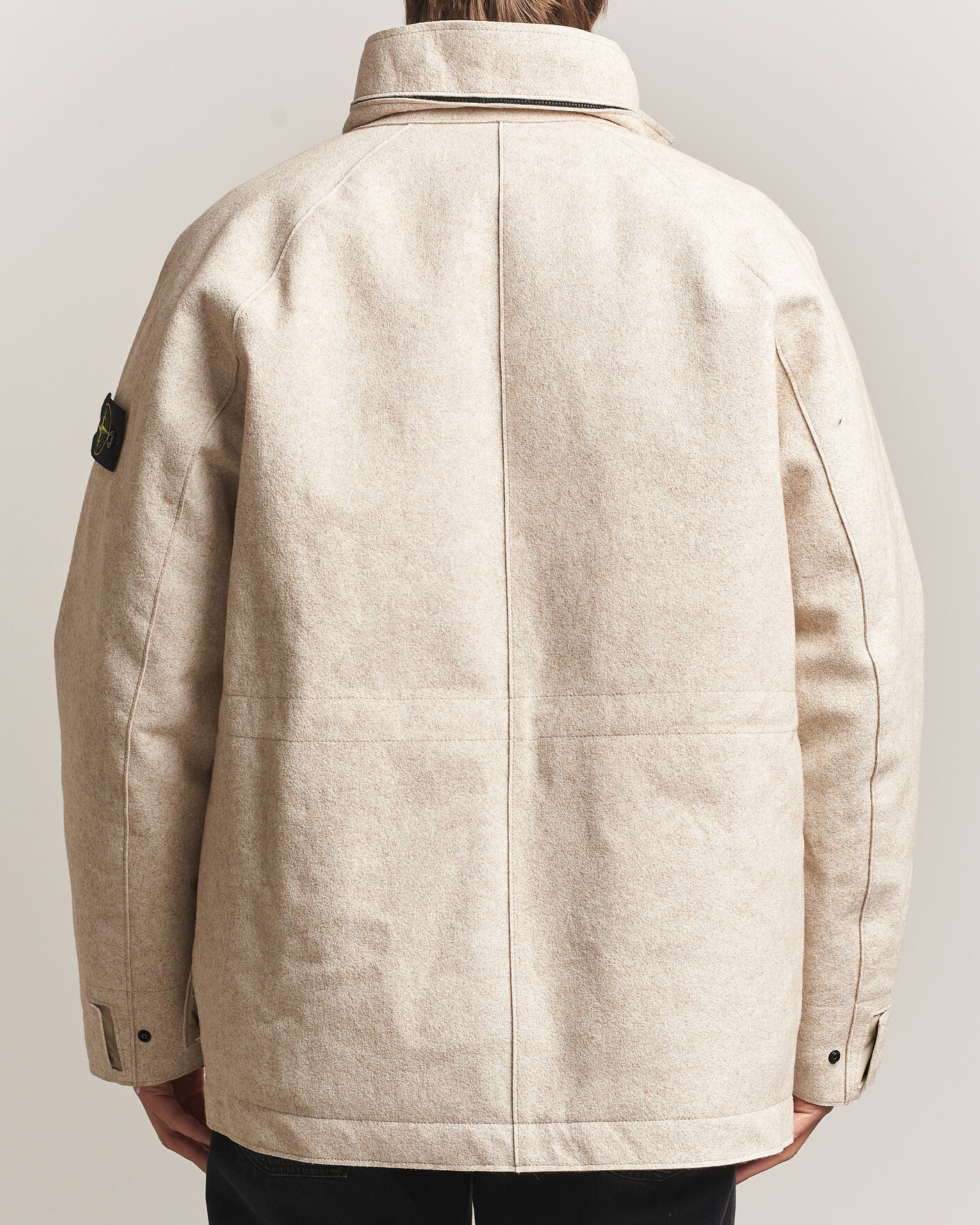Mies | Takit | Stone Island | Panno Coagulato Coat Biscuit