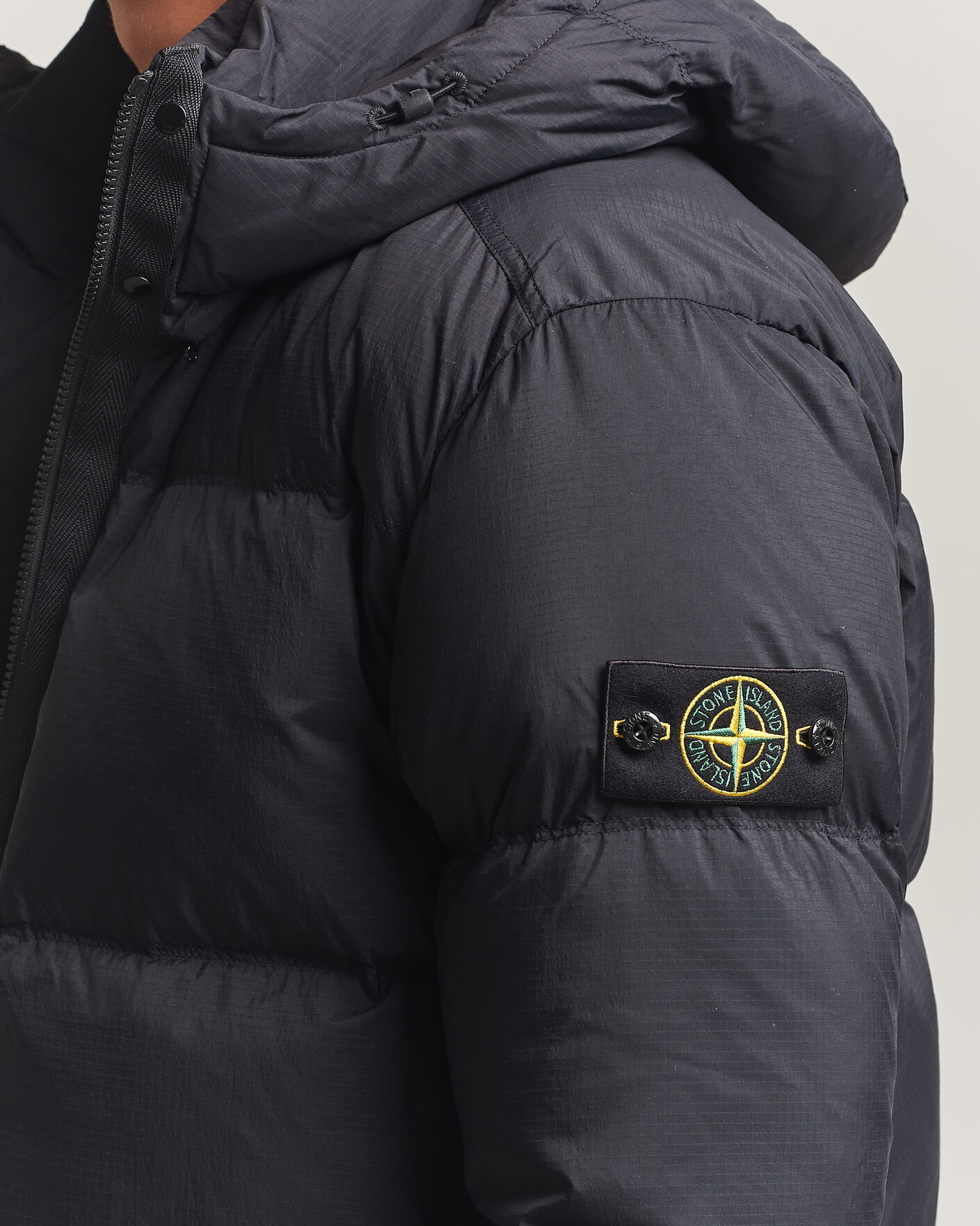 Mies | Takit | Stone Island | Matt Ripstop Cordura Down Jacket Black