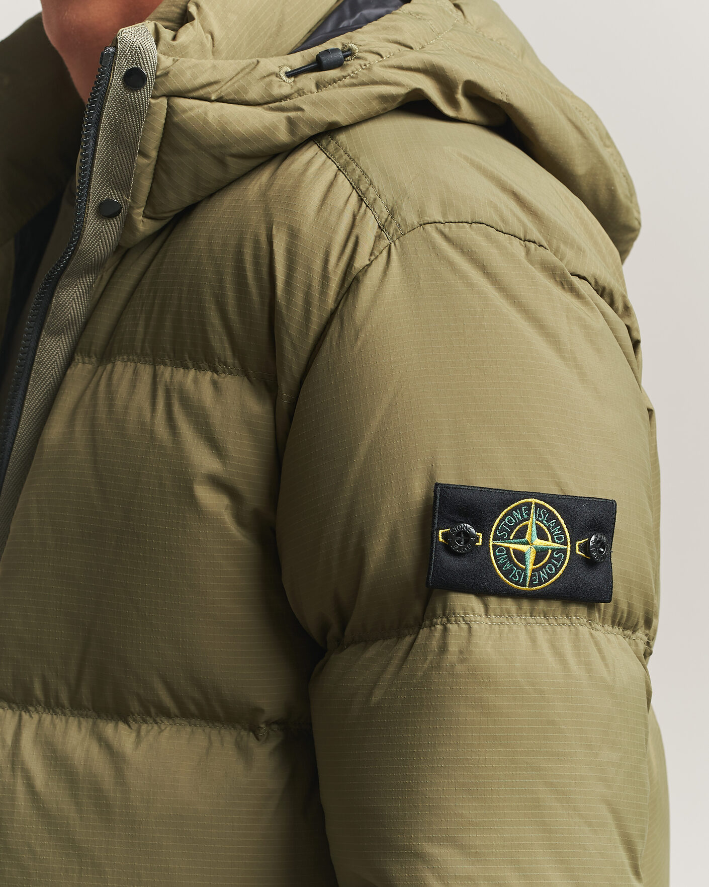 Mies | Takit | Stone Island | Matt Ripstop Cordura Down Jacket Green