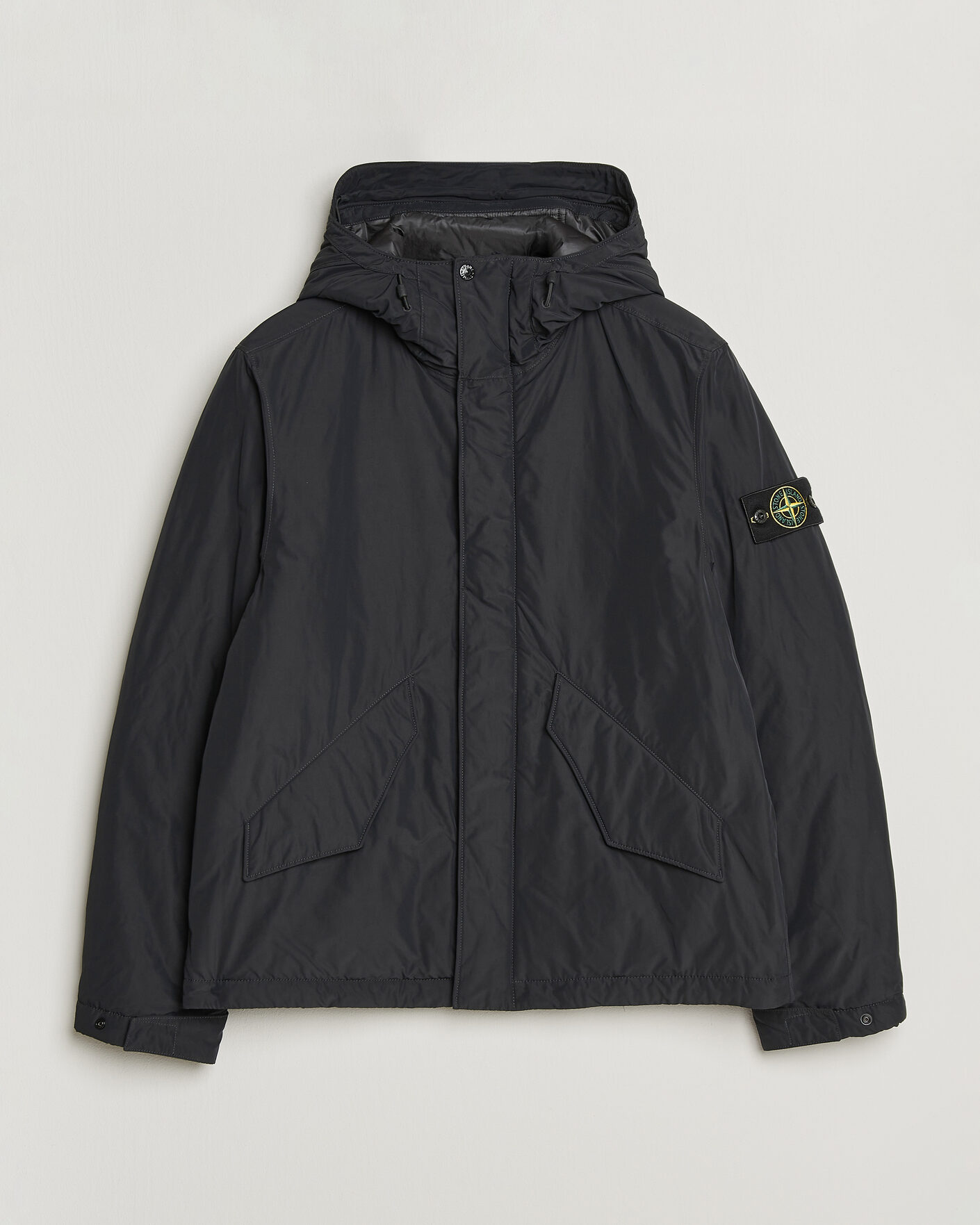 Mies | Takit | Stone Island | Micro Twill Hood Jacket Black