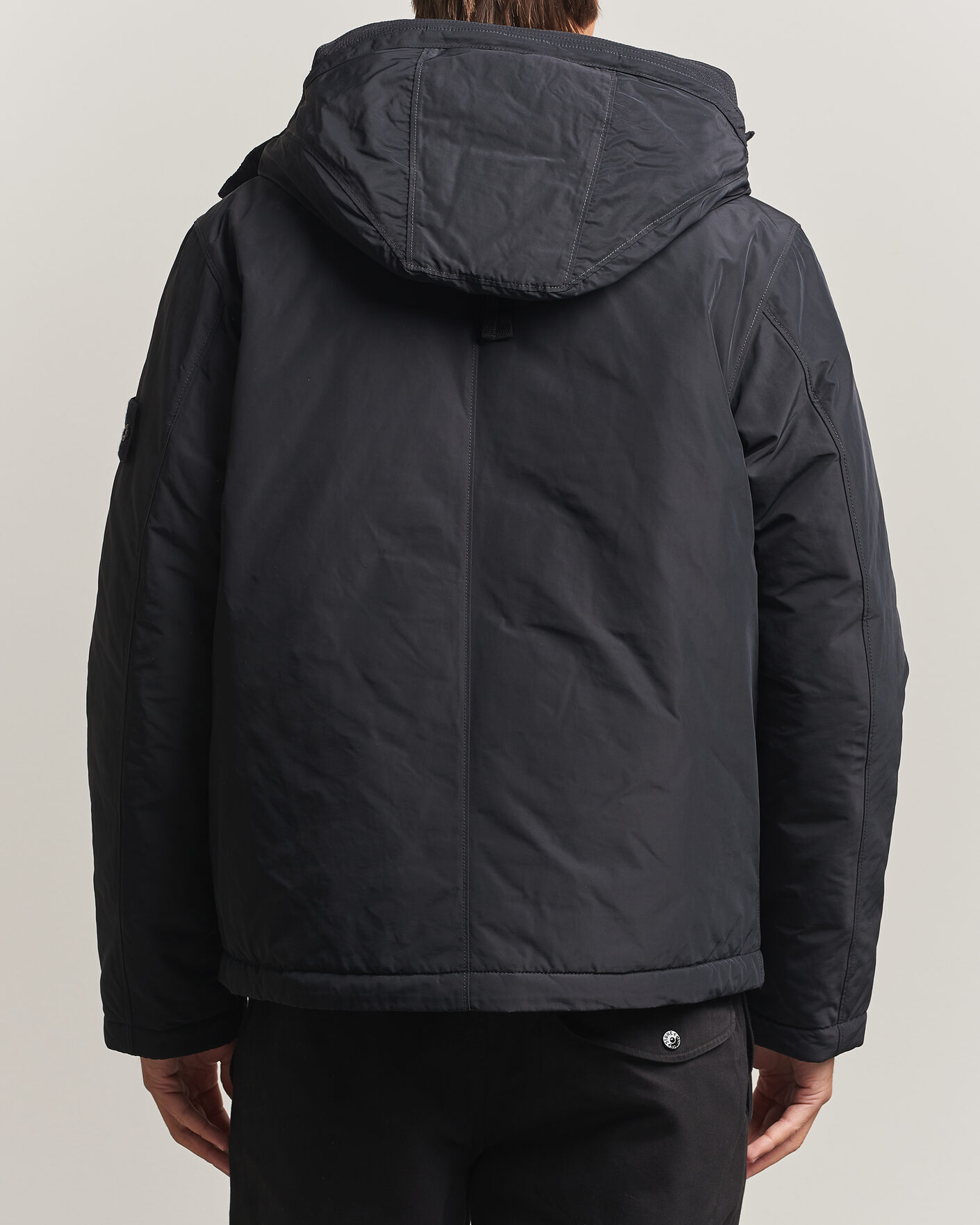 Mies | Takit | Stone Island | Micro Twill Hood Jacket Black