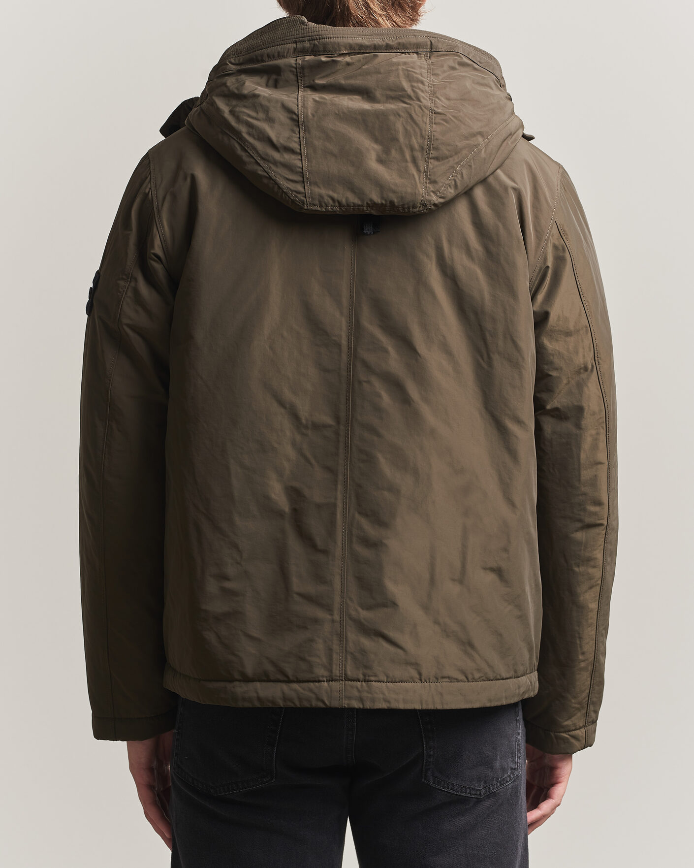 Mies | Takit | Stone Island | Micro Twill Hood Jacket Coal Grey