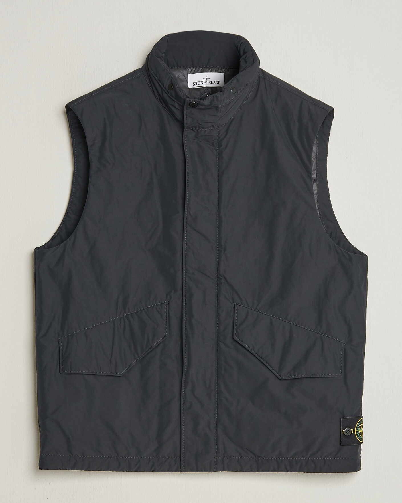 Mies | Ulkoliivit | Stone Island | Micro Twill Padded Vest Black