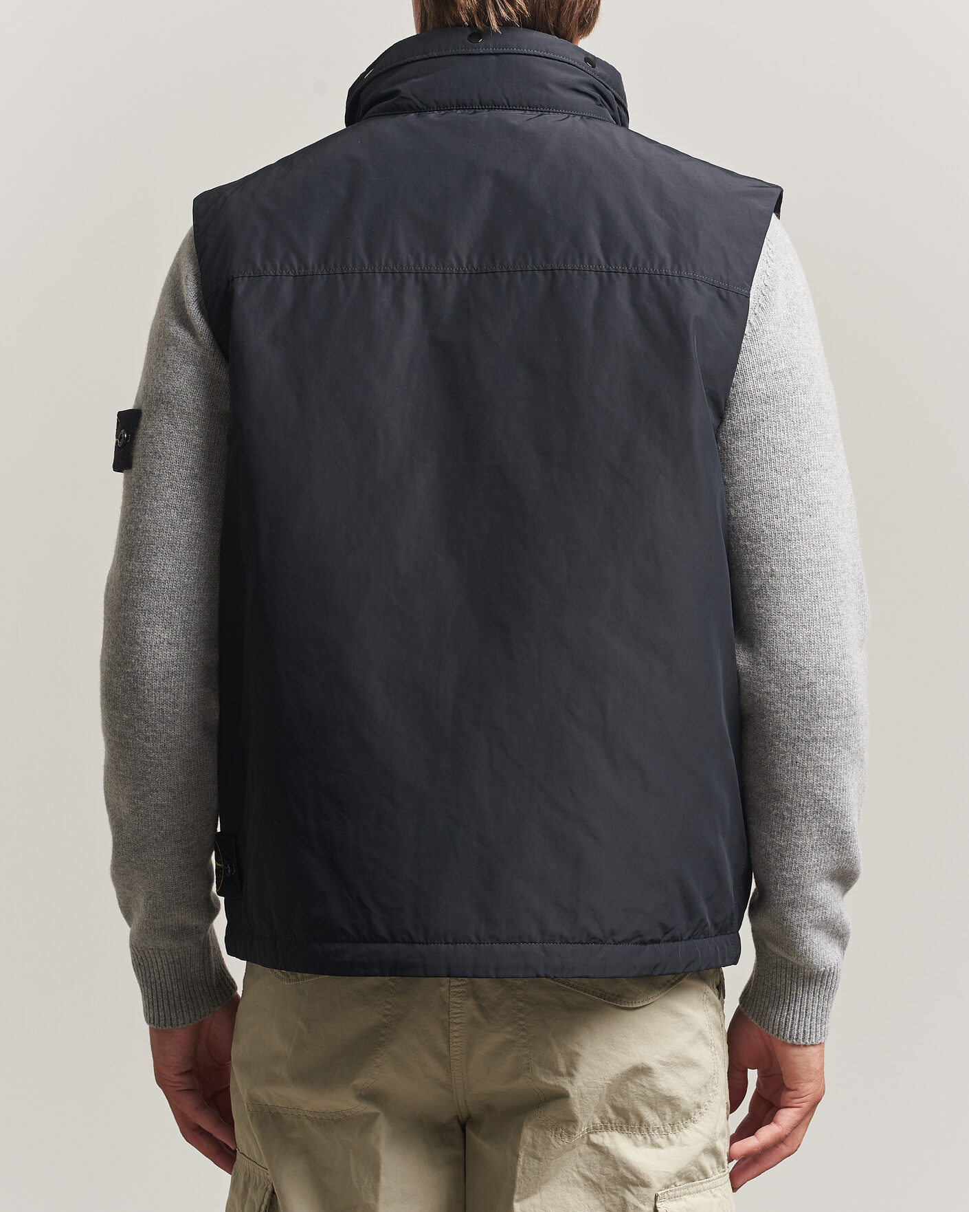 Mies | Ulkoliivit | Stone Island | Micro Twill Padded Vest Black