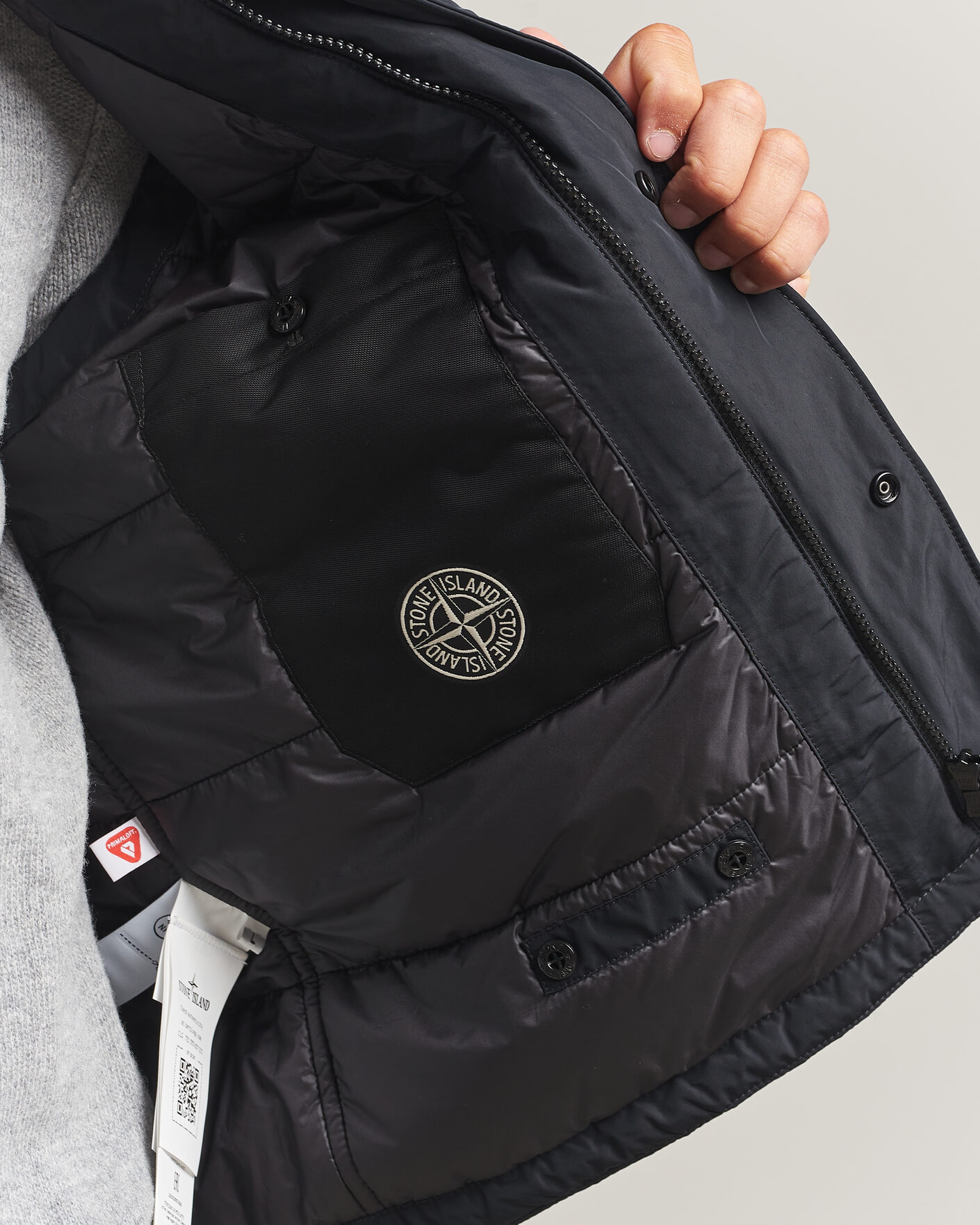 Mies | Ulkoliivit | Stone Island | Micro Twill Padded Vest Black