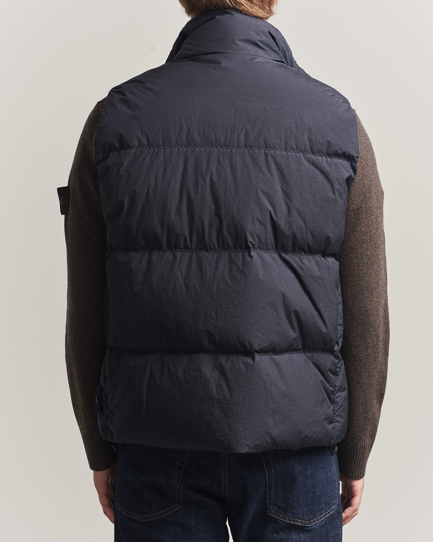Mies | Ulkoliivit | Stone Island | Crinkle Reps Down Vest Navy Blue