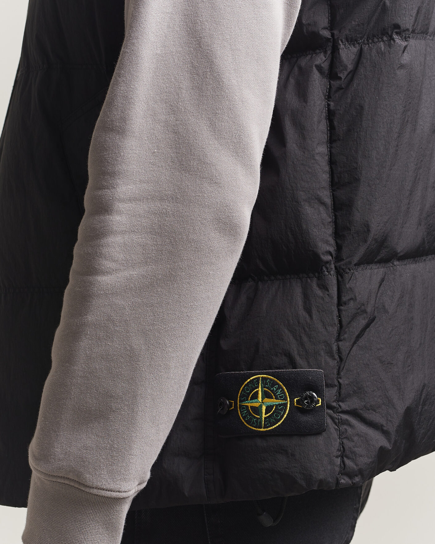 Mies | Ulkoliivit | Stone Island | Crinkle Reps Down Vest Black