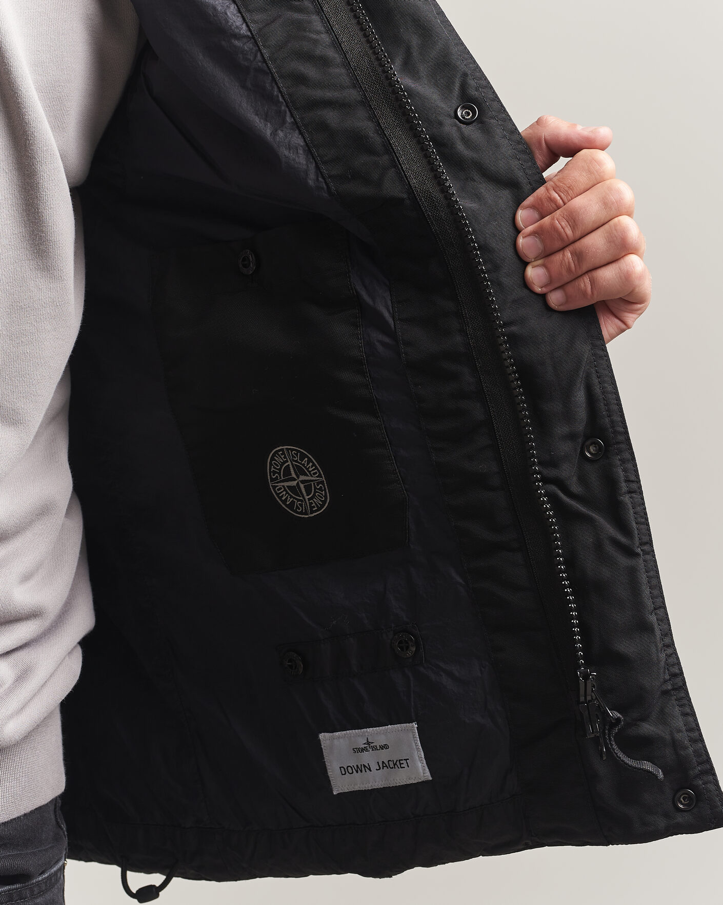 Mies | Ulkoliivit | Stone Island | Crinkle Reps Down Vest Black