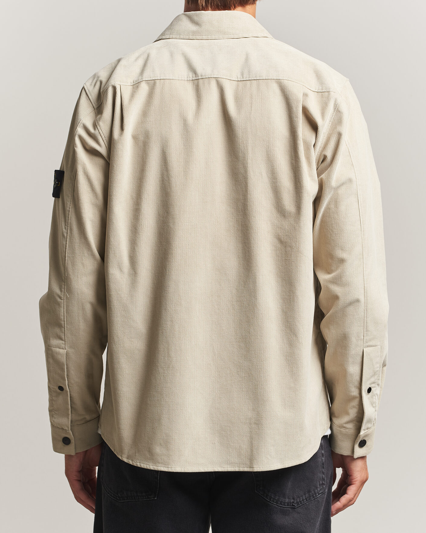 Mies | Kauluspaidat | Stone Island | Micro Cord Overshirt Sand