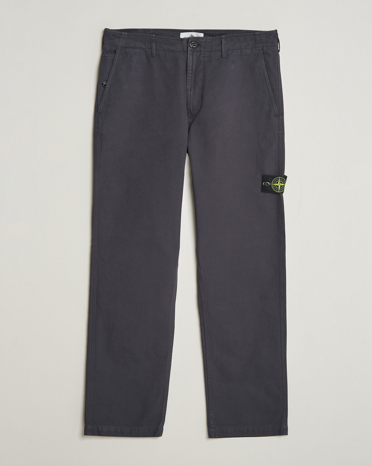 Mies | Housut | Stone Island | Dense Cotton Twill Pants Blue Navy