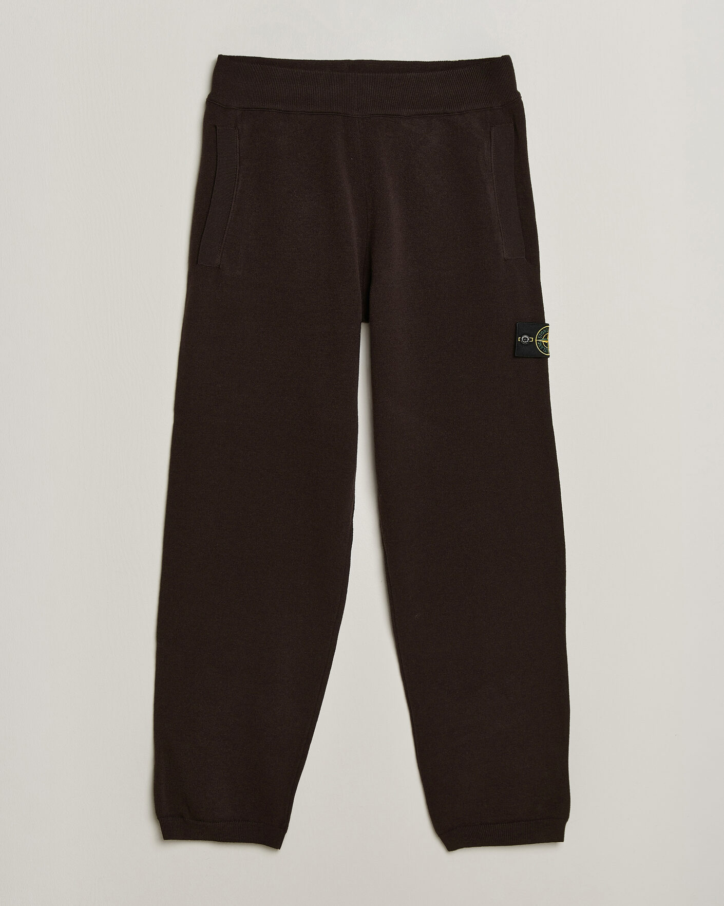 Mies | Housut | Stone Island | Plush Stitch Stretch Wool Pants Coal Grey