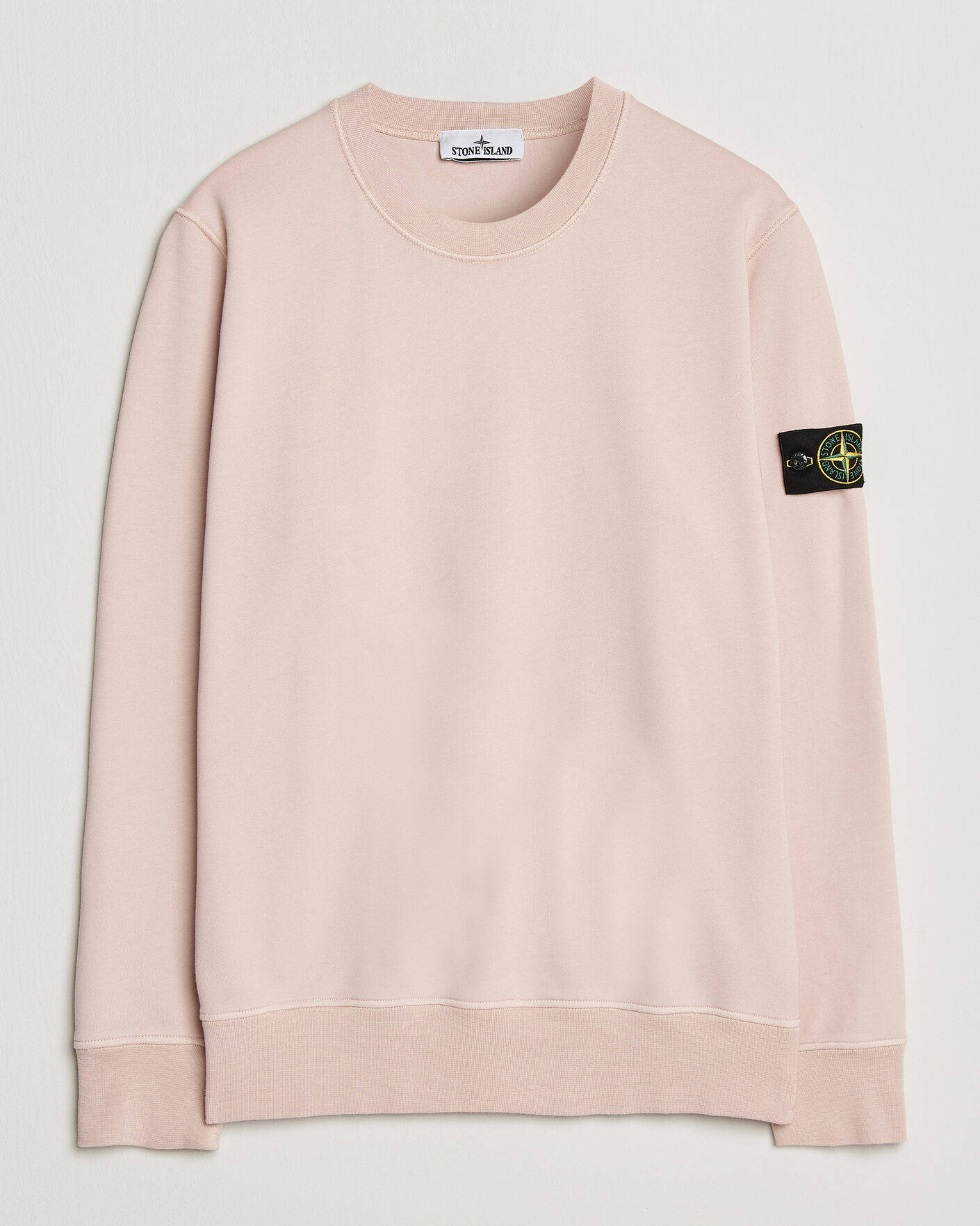 Mies | Puserot | Stone Island | Garment Dyed Fleece Sweatshirt Antique Rose