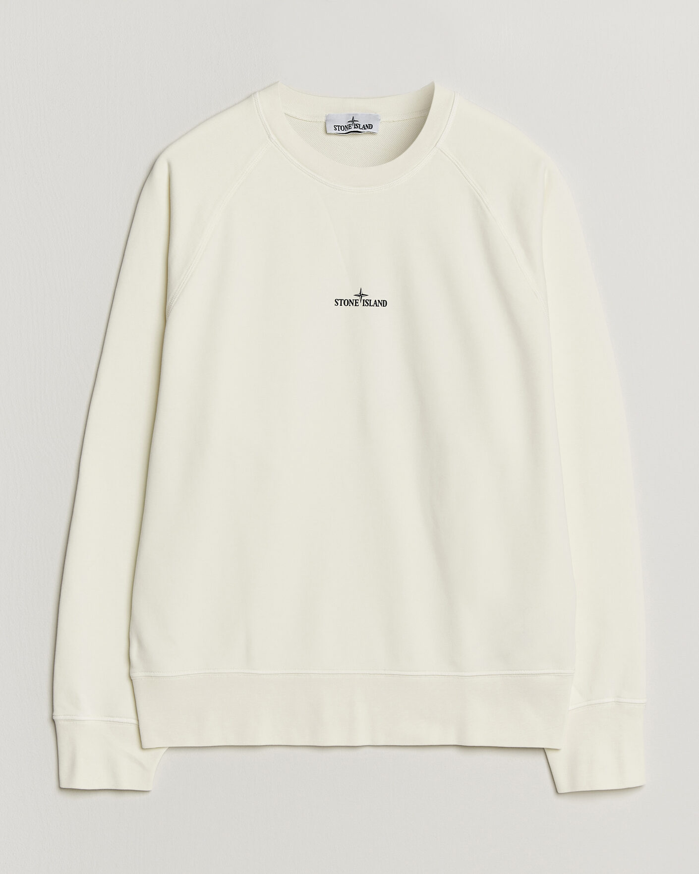 Mies | Puserot | Stone Island | Garment Dyed Fleece Desert Print Sweatshirt Ivory