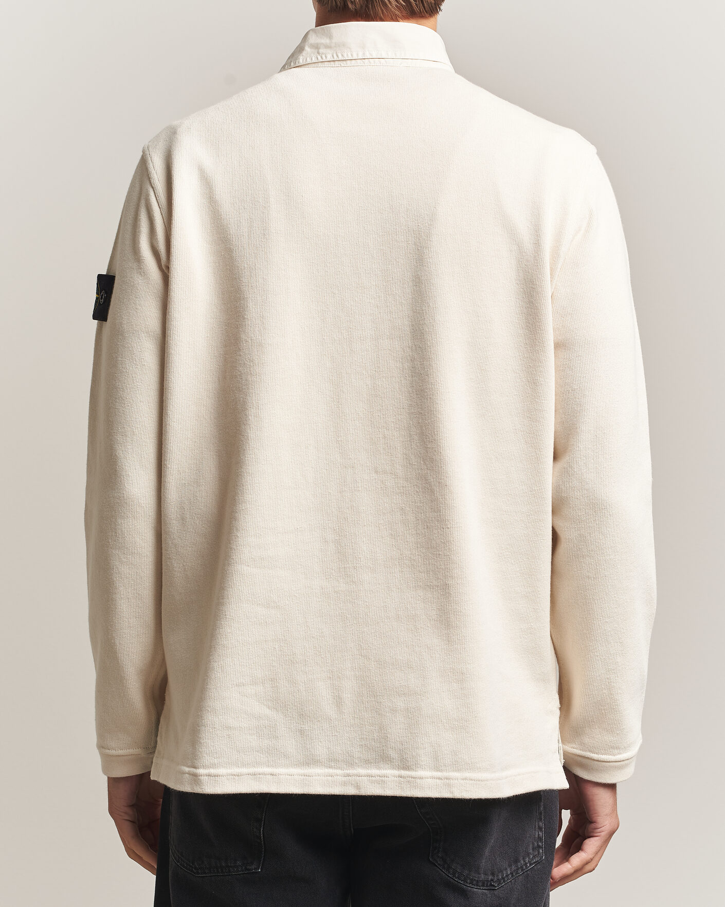 Mies | Puserot | Stone Island | Heavy Cotton Jersey Polo Ivory