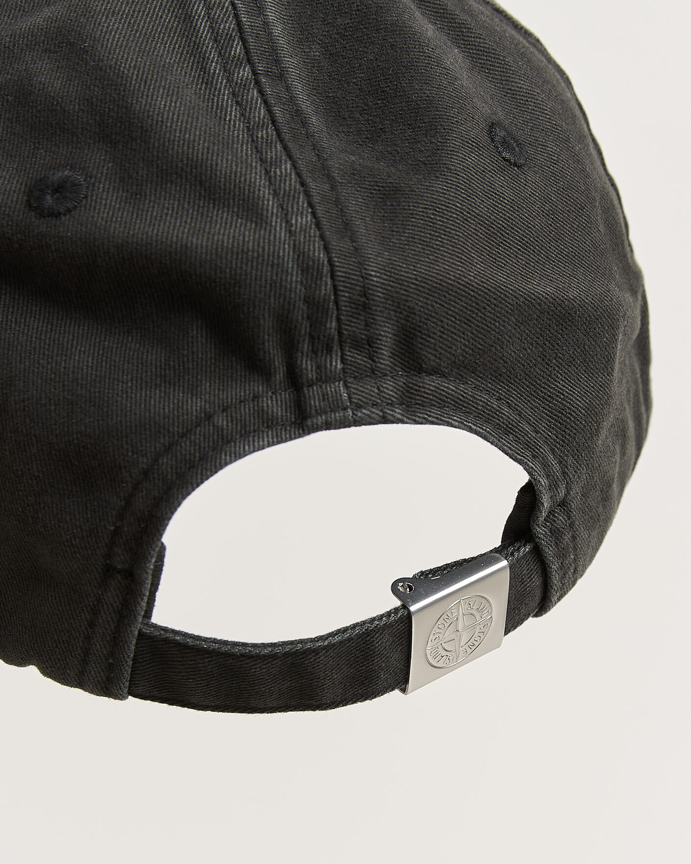 Mies | Päähineet | Stone Island | Brushed Cotton Gabardine Cap Black