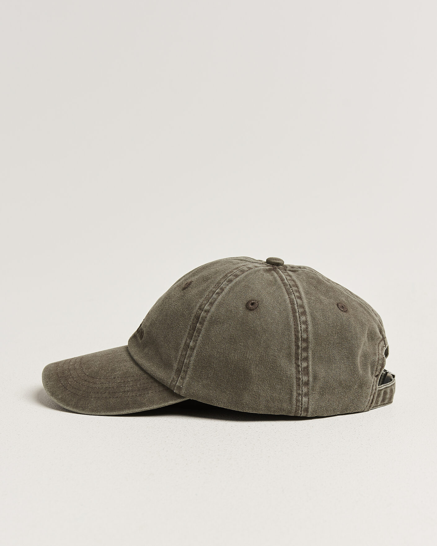 Mies | Päähineet | Stone Island | Brushed Cotton Gabardine Cap Military Green