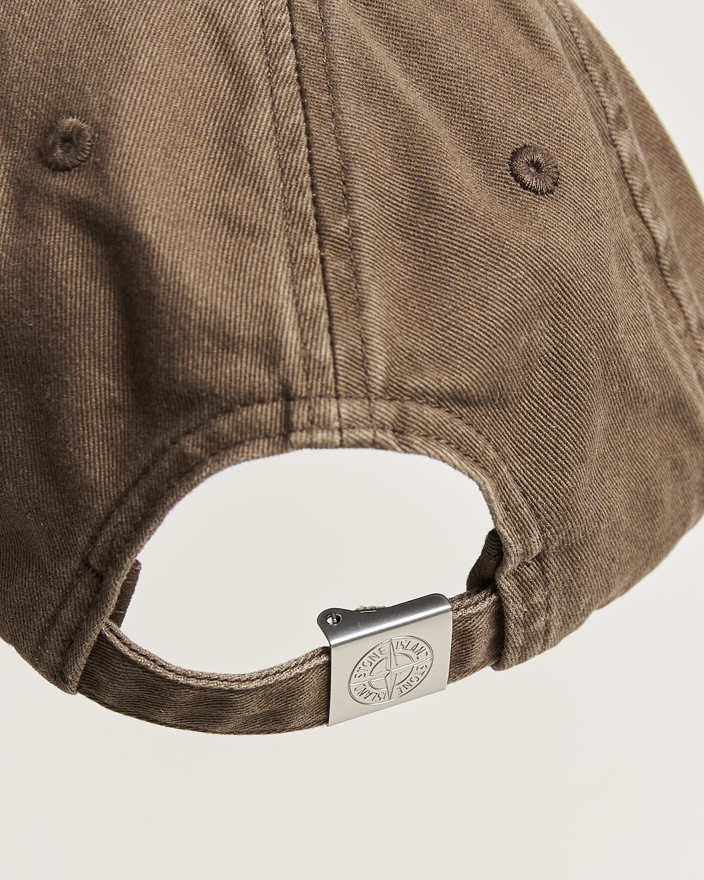 Mies | Päähineet | Stone Island | Brushed Cotton Gabardine Cap Umber