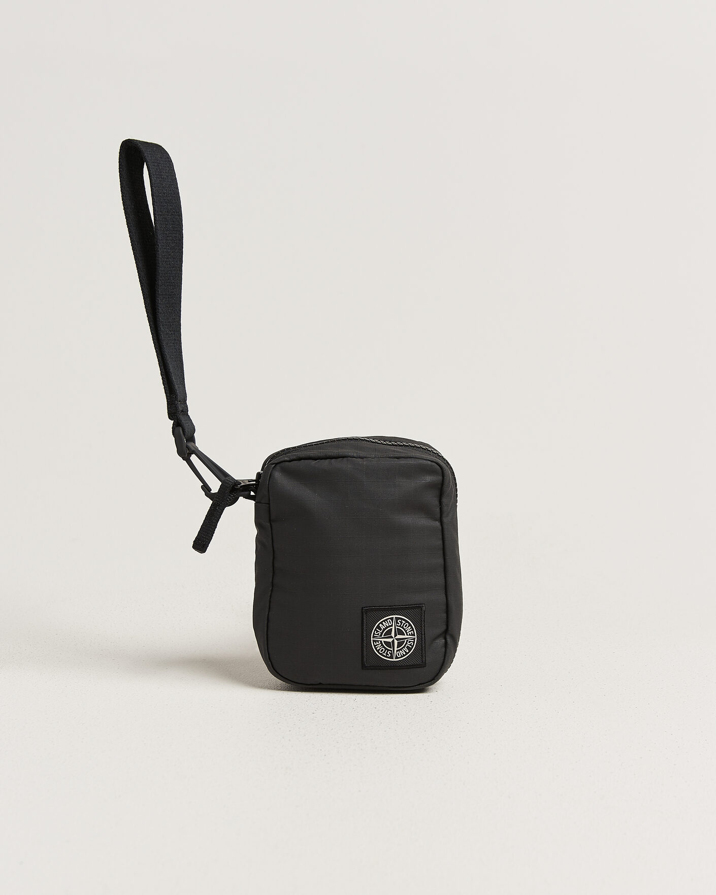 Mies | Lompakot | Stone Island | Coated Cotton Ripstop Wallet Black