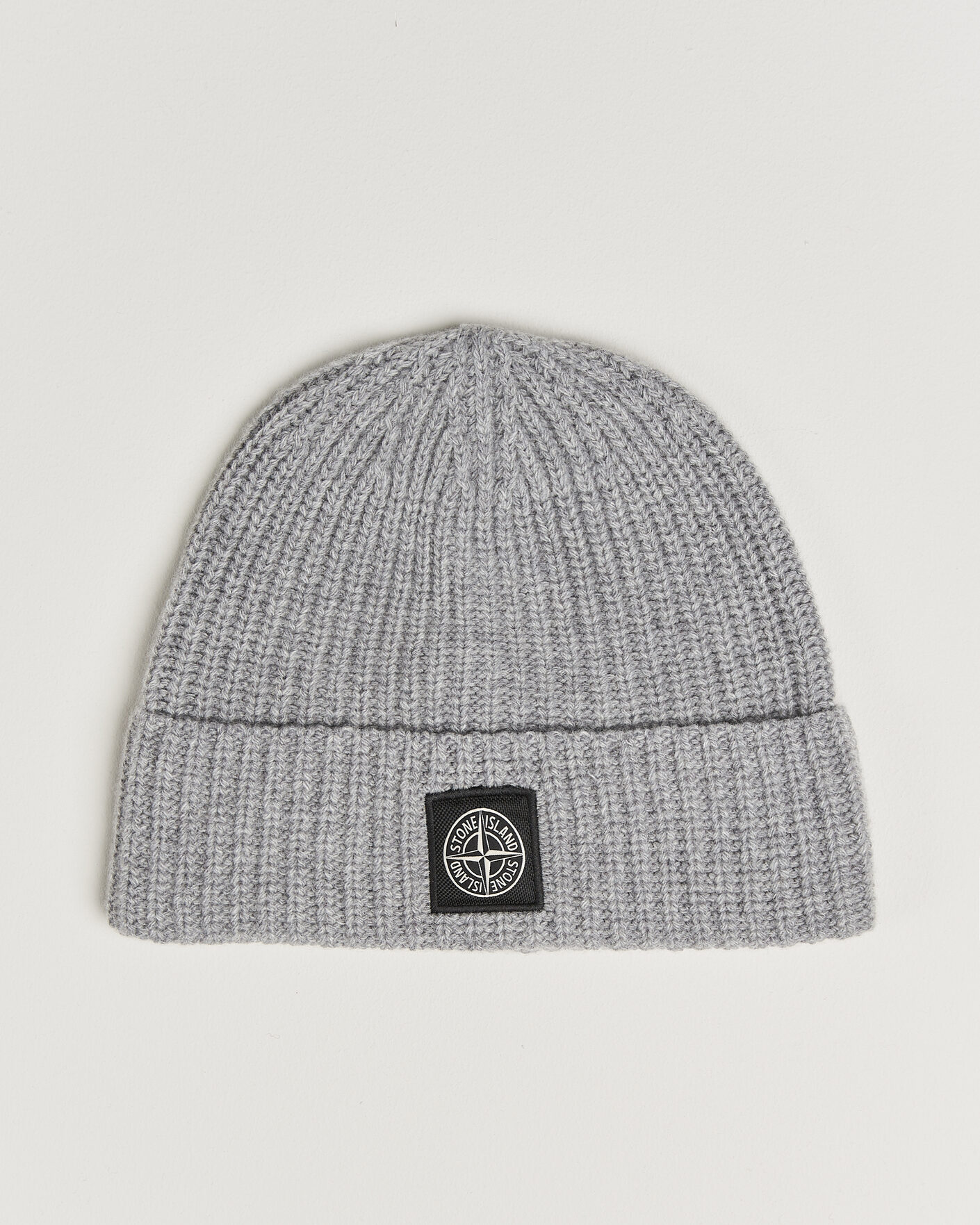 Mies | Pipot | Stone Island | Geelong Wool Hat Grey Melange