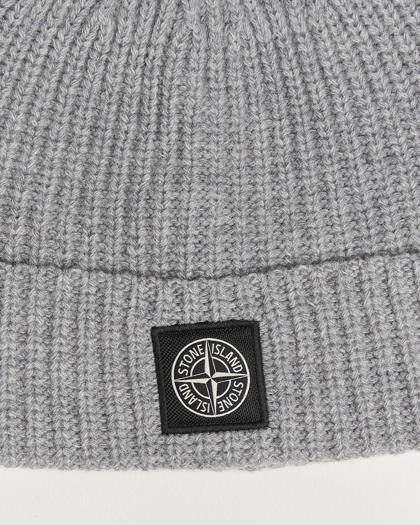 Mies | Pipot | Stone Island | Geelong Wool Hat Grey Melange