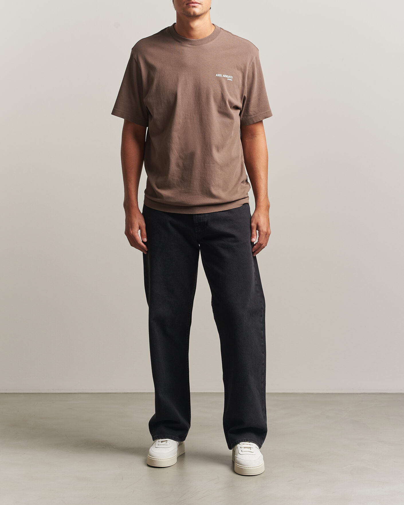 Mies | T-paidat | Axel Arigato | Legacy T-Shirt Coffee Brown