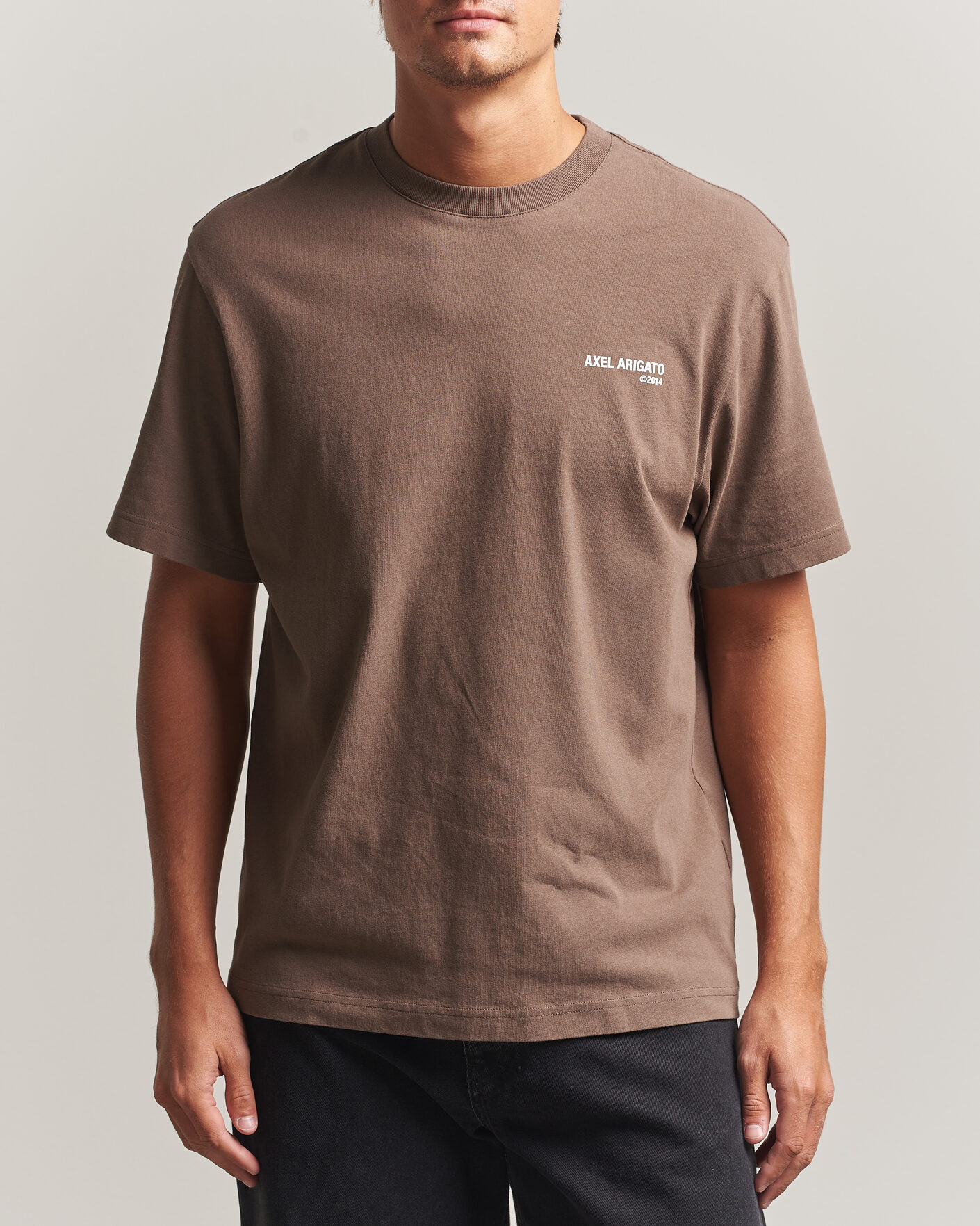 Mies | T-paidat | Axel Arigato | Legacy T-Shirt Coffee Brown