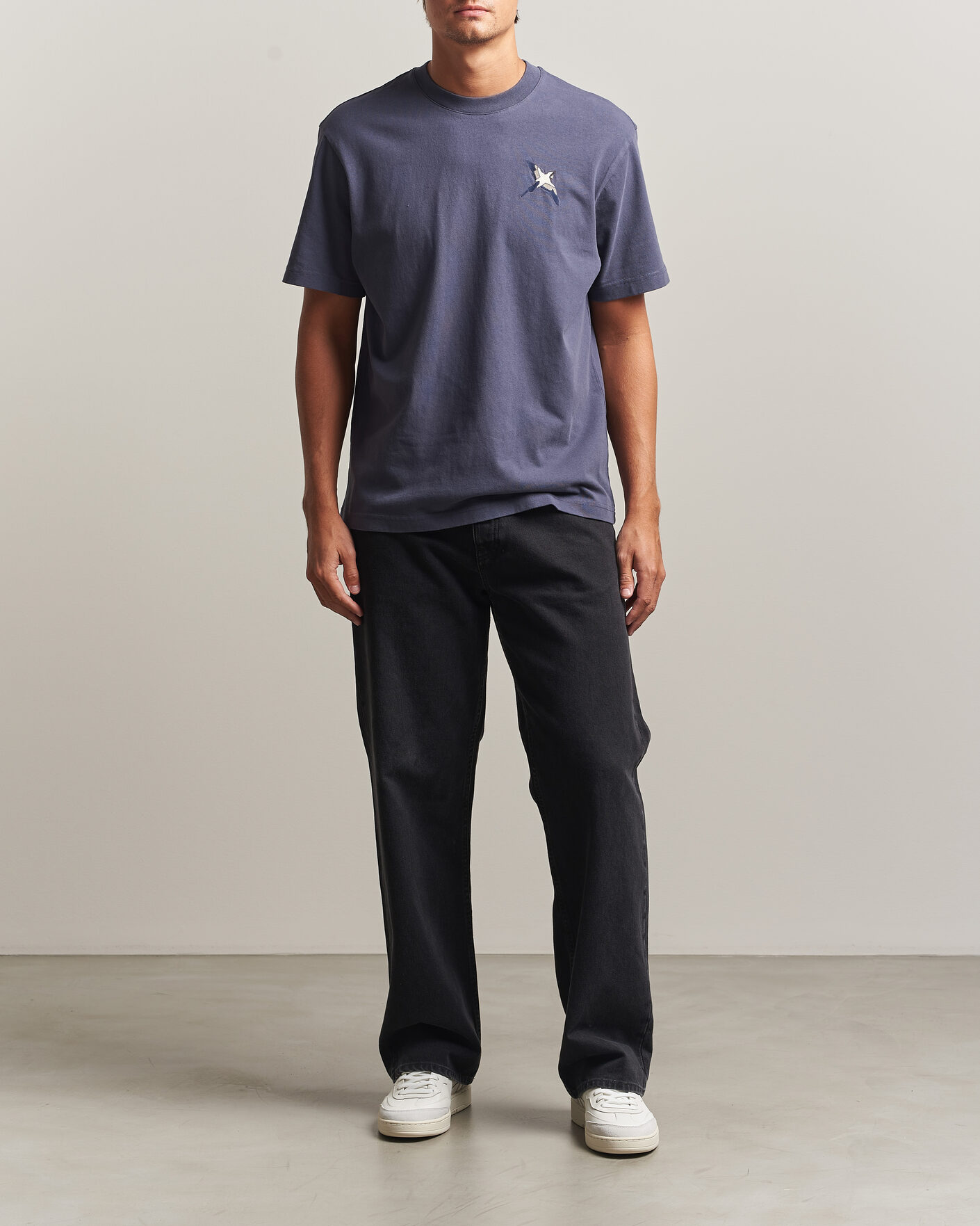 Mies | T-paidat | Axel Arigato | Micro Bee Birt T-Shirt Smoke Grey