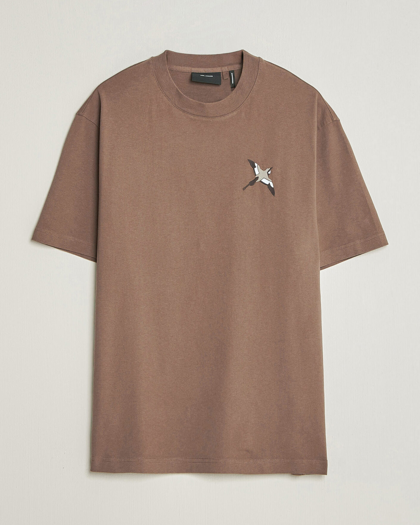 Mies | T-paidat | Axel Arigato | Micro Bee Birt T-Shirt Coffee Brown