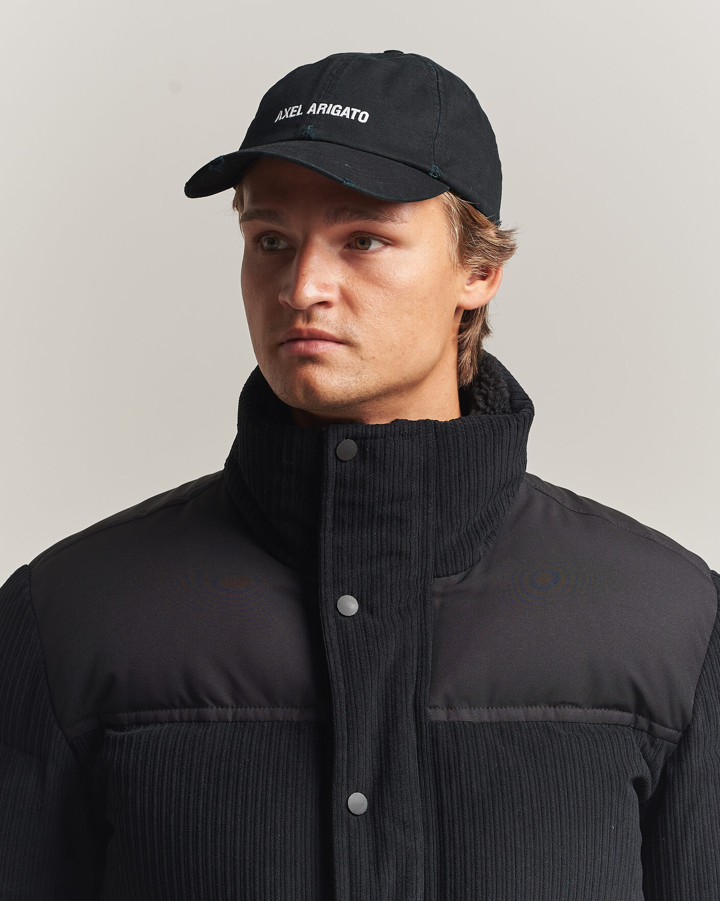 Mies | Päähineet | Axel Arigato | AA Logo Cap Washed Black