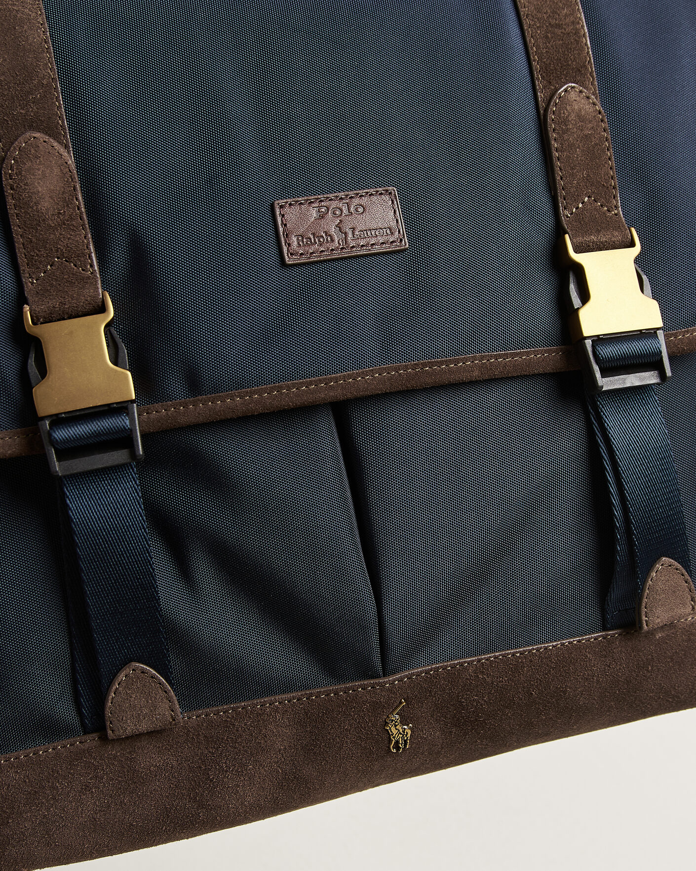 Mies | Laukut | Polo Ralph Lauren | Messenger Duffle Bag Newport Navy/Brown