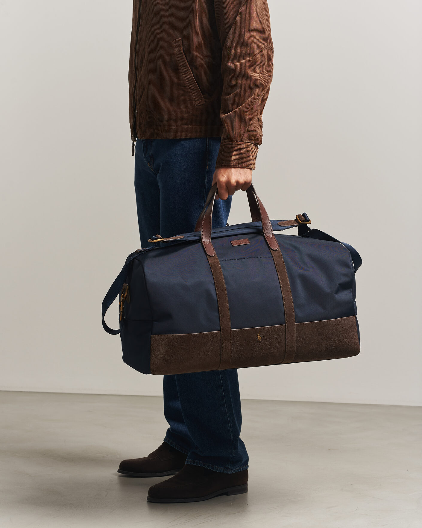 Mies | Laukut | Polo Ralph Lauren | Duffle Bag Newport Navy/Brown