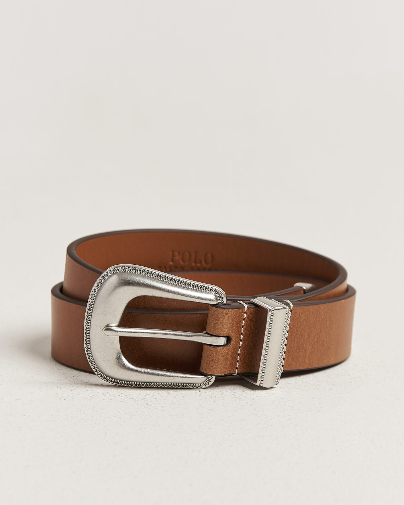 Mies | Vyöt | Polo Ralph Lauren | Western Denim Belt Tan