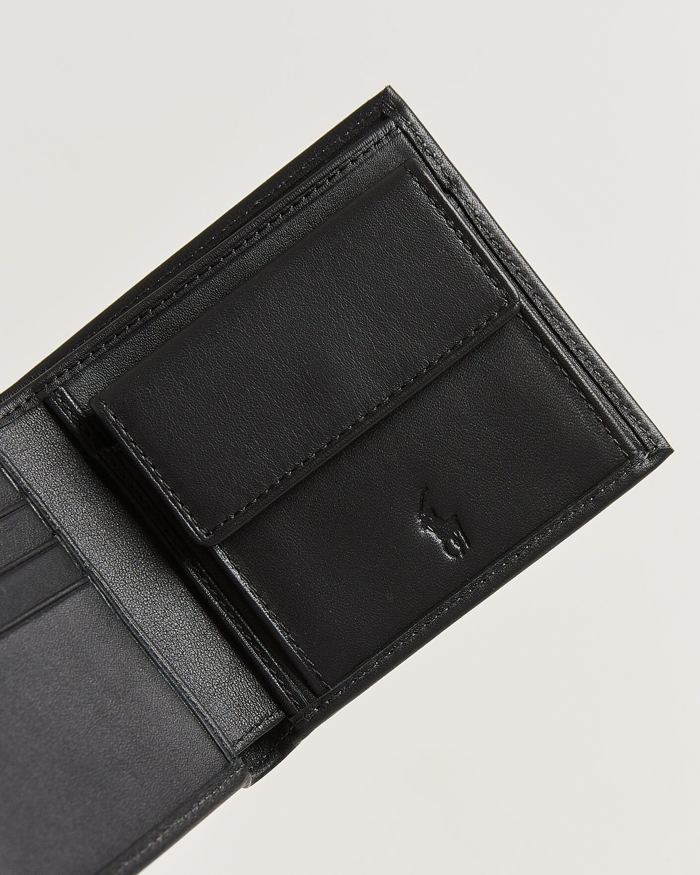 Mies | Lompakot | Polo Ralph Lauren | Smooth Leather Wallet Black