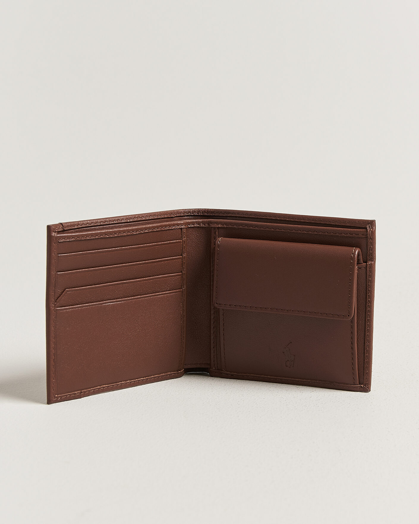 Mies | Lompakot | Polo Ralph Lauren | Smooth Leather Wallet Saddle