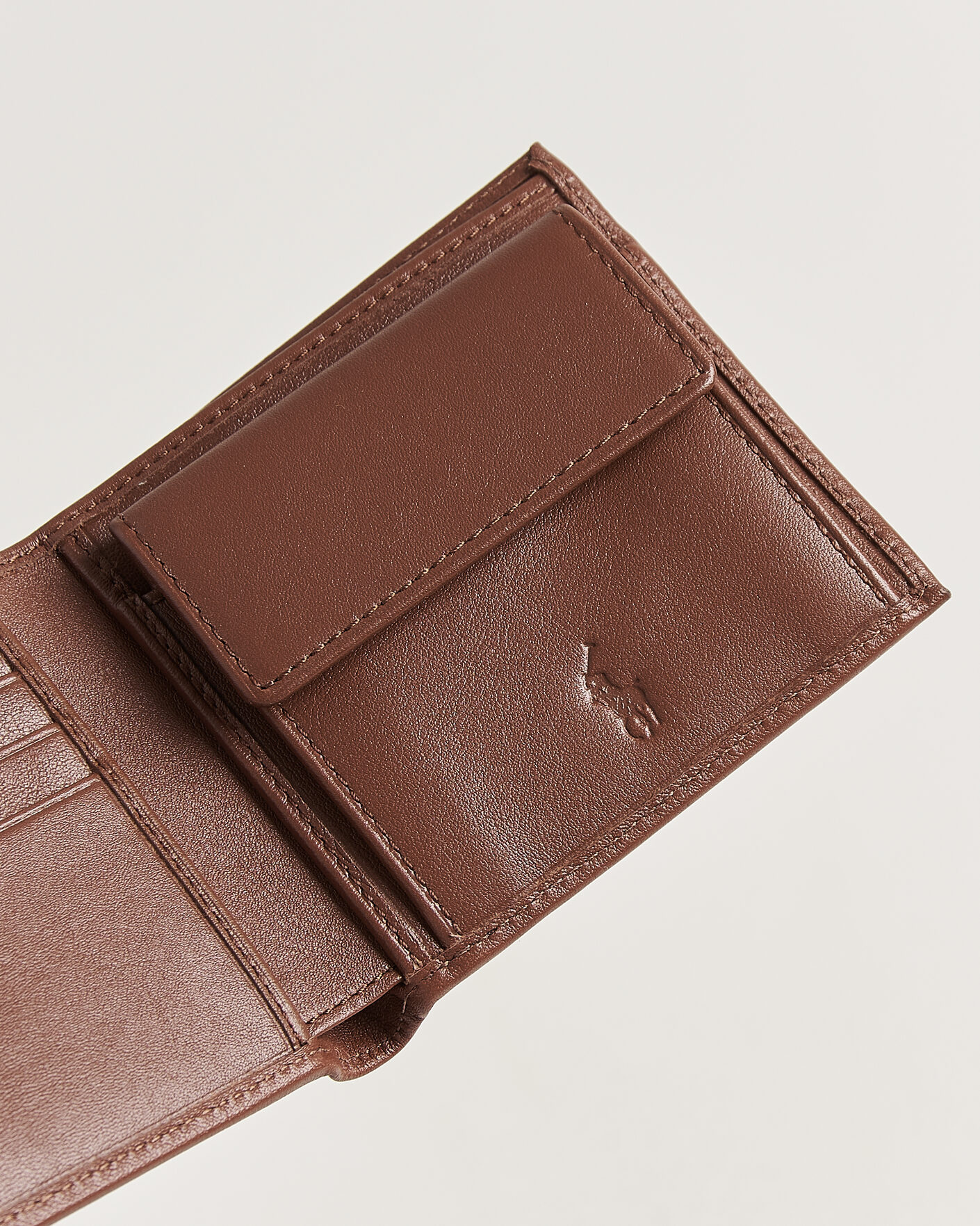Mies | Lompakot | Polo Ralph Lauren | Smooth Leather Wallet Saddle