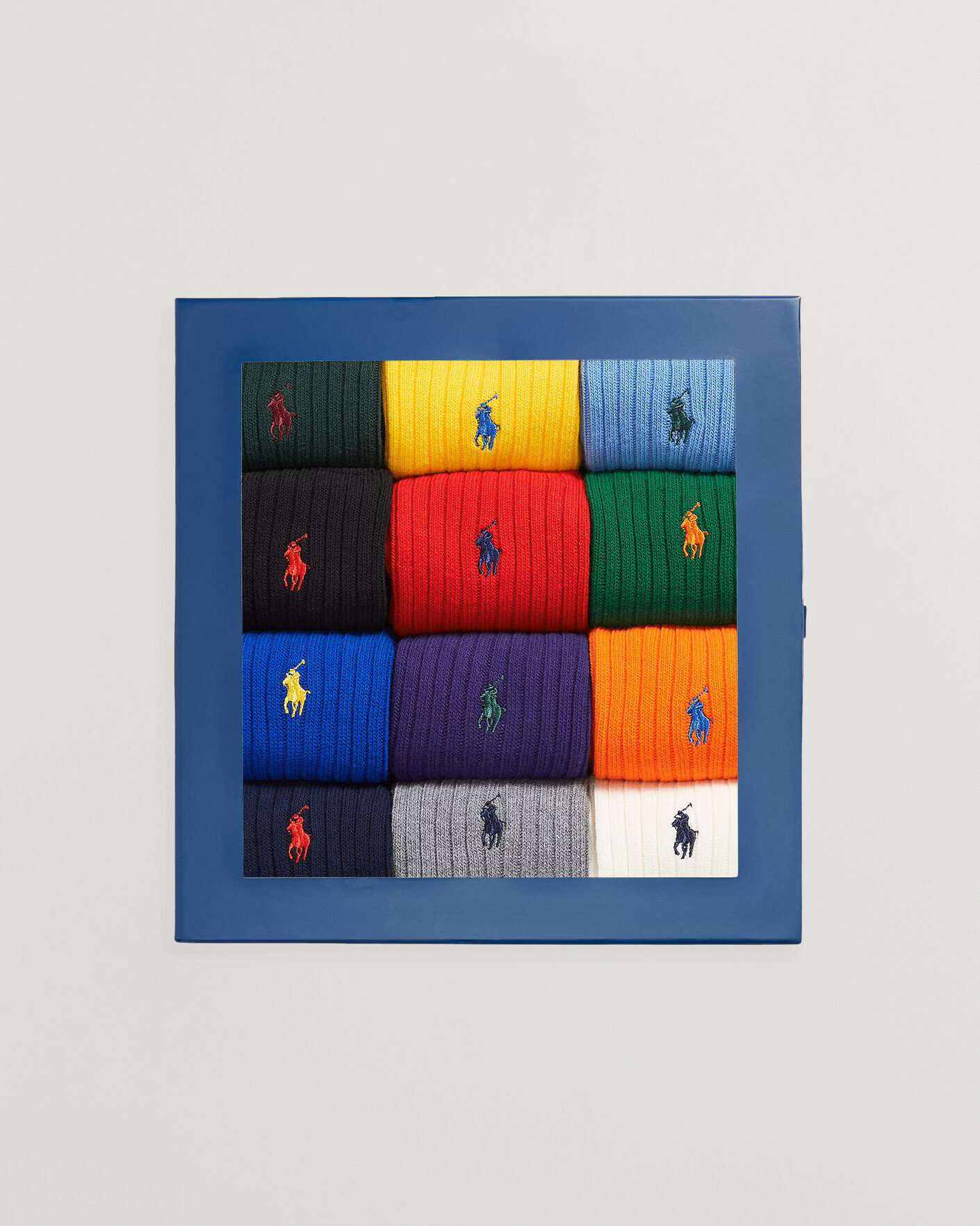 Mies | Alusvaatteet | Polo Ralph Lauren | Polo Ralph Lauren12-Pack Ribbed Cotton Sock Gift BoxMulti