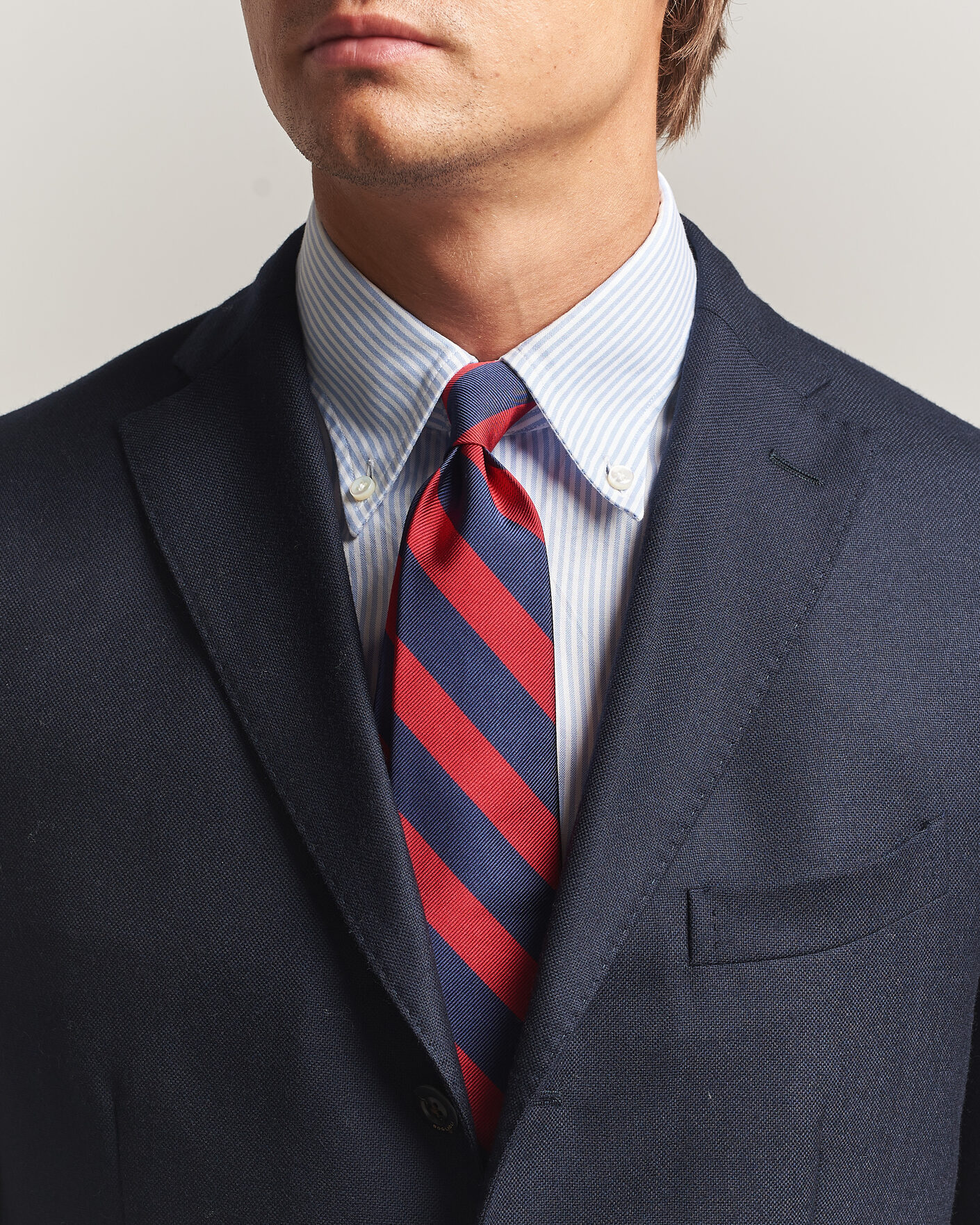 Mies | Solmiot | Polo Ralph Lauren | Striped Club Tie Navy/Red