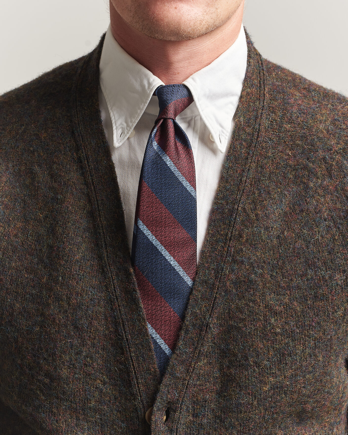 Mies | Solmiot | Polo Ralph Lauren | Striped Vintage Tie Wine/Navy