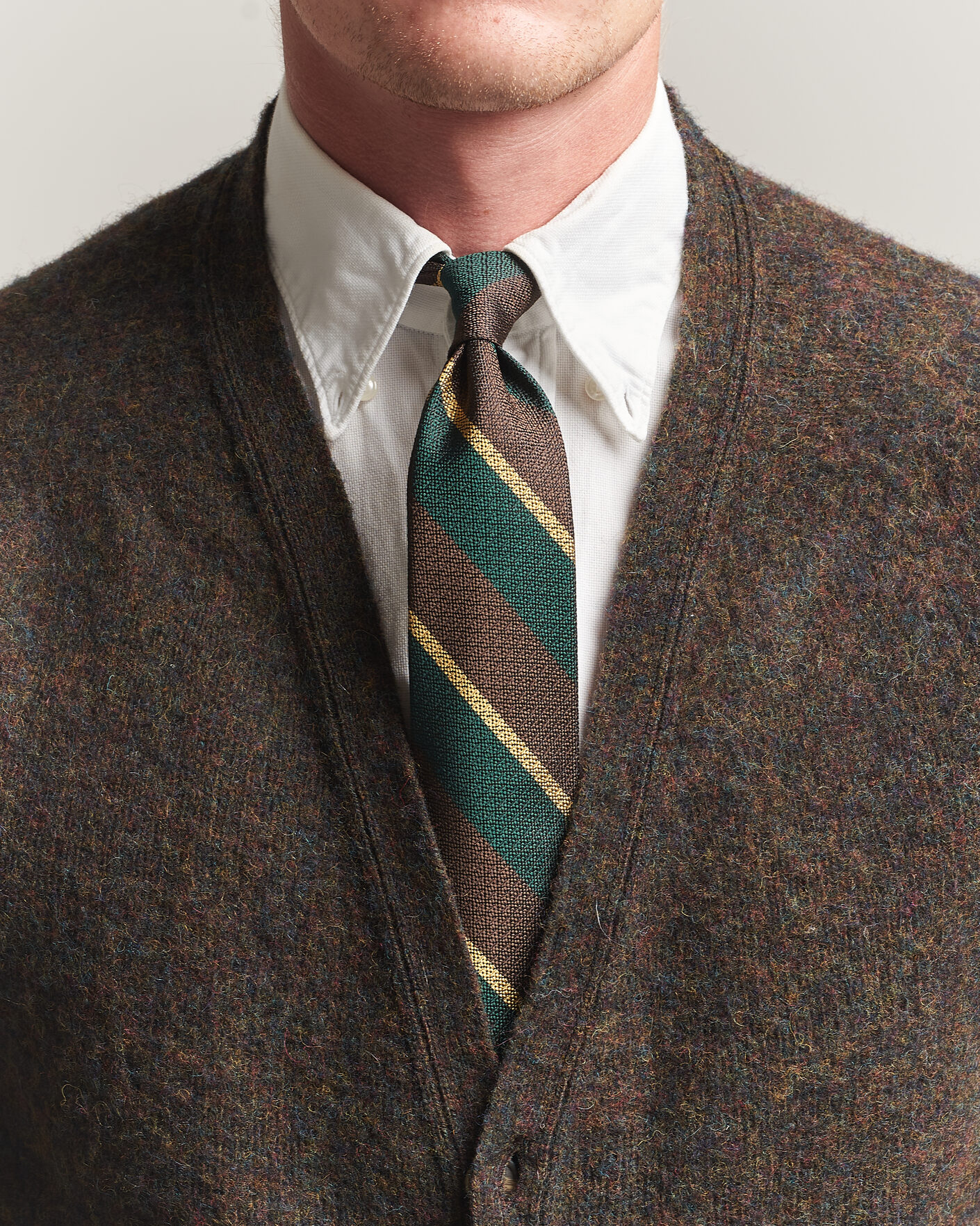 Mies | Solmiot | Polo Ralph Lauren | Striped Vintage Tie Brown/Green