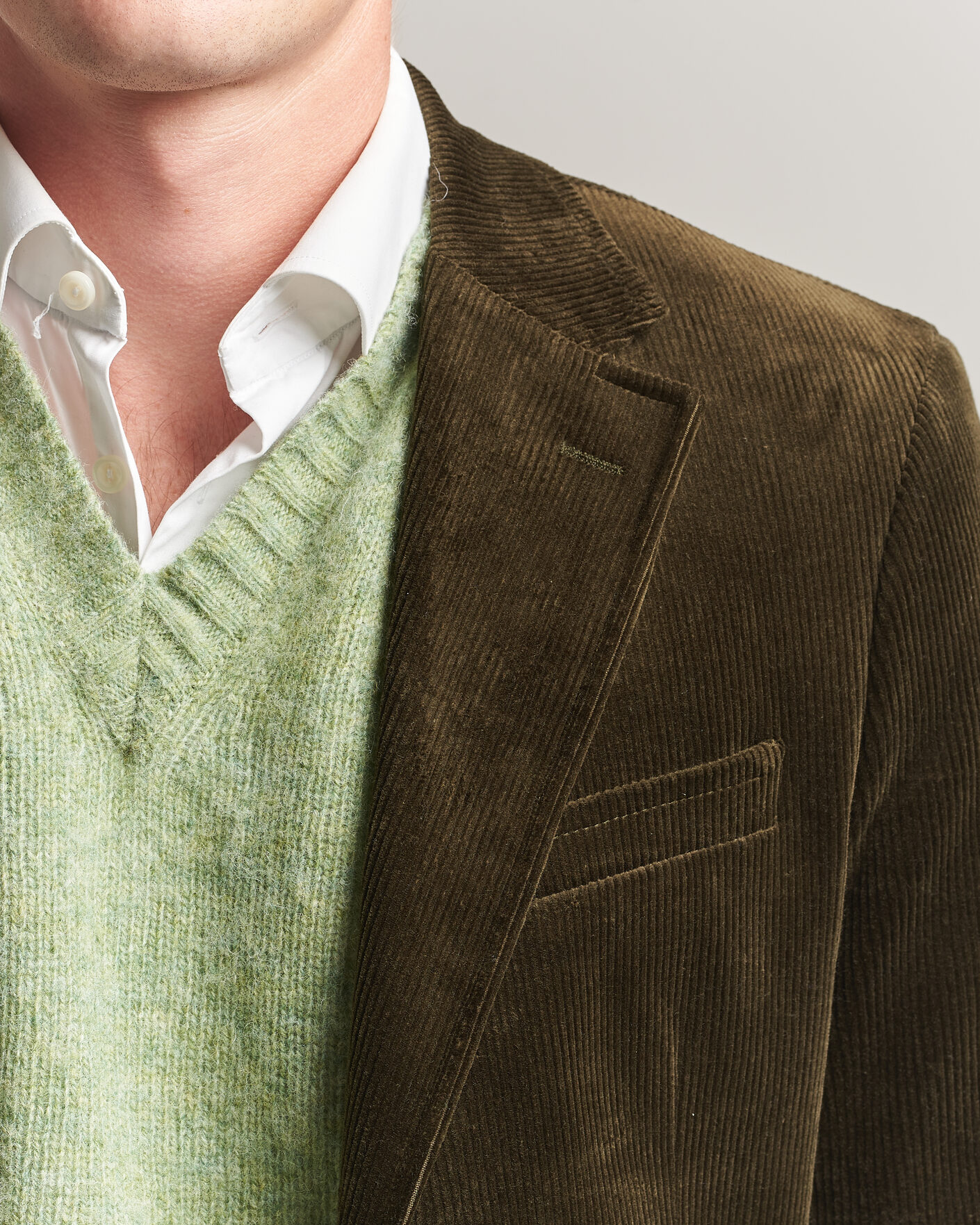 Mies | Pikkutakit | Polo Ralph Lauren | Single Breasted Corduroy Sportcoat Fall Olive