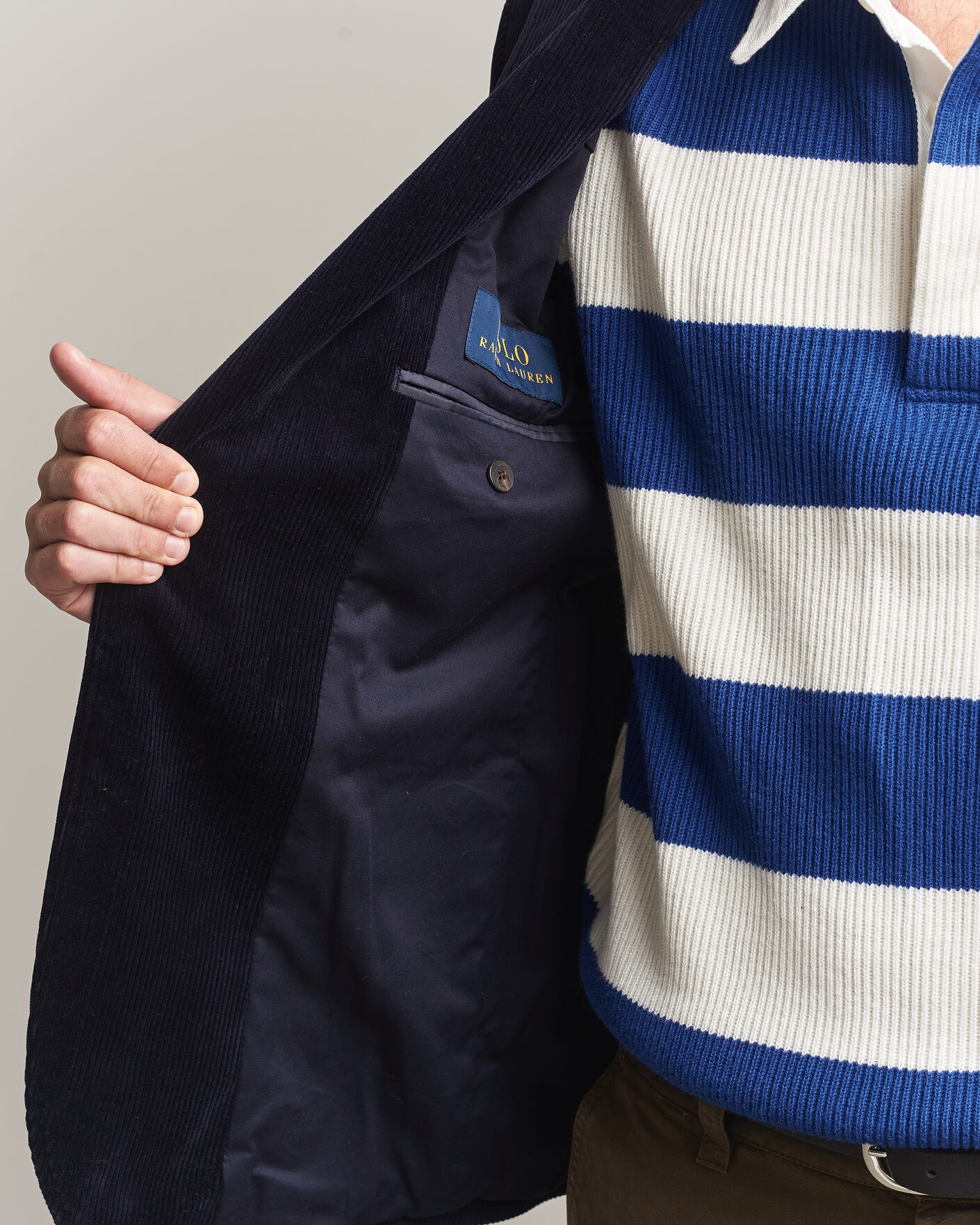 Mies | Pikkutakit | Polo Ralph Lauren | Single Breasted Corduroy Sportcoat Newport Navy
