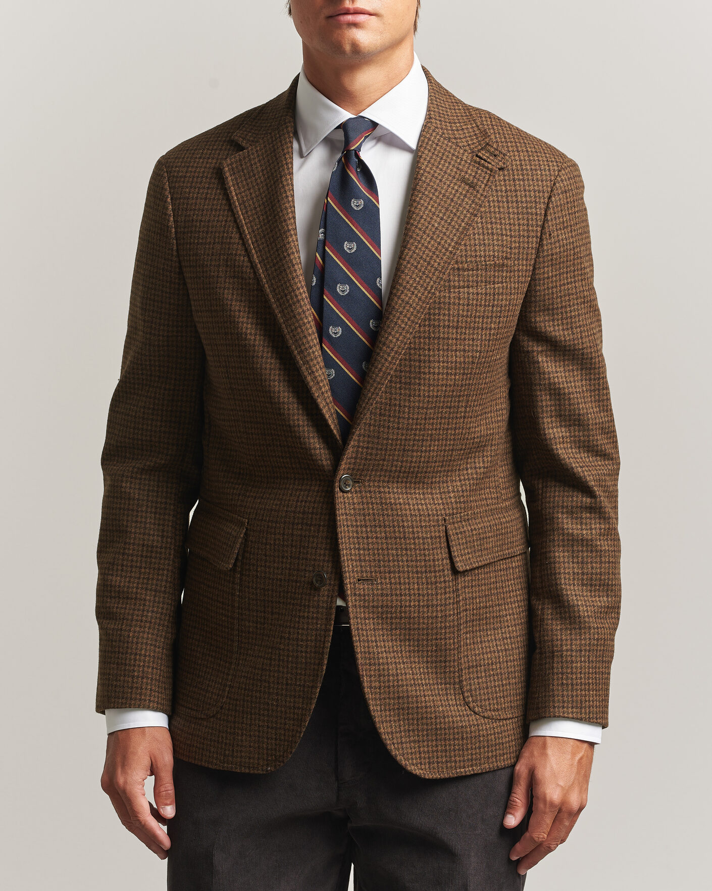 Mies | Pikkutakit | Polo Ralph Lauren | Guncheck Woven Sportcoat Brown/Olive