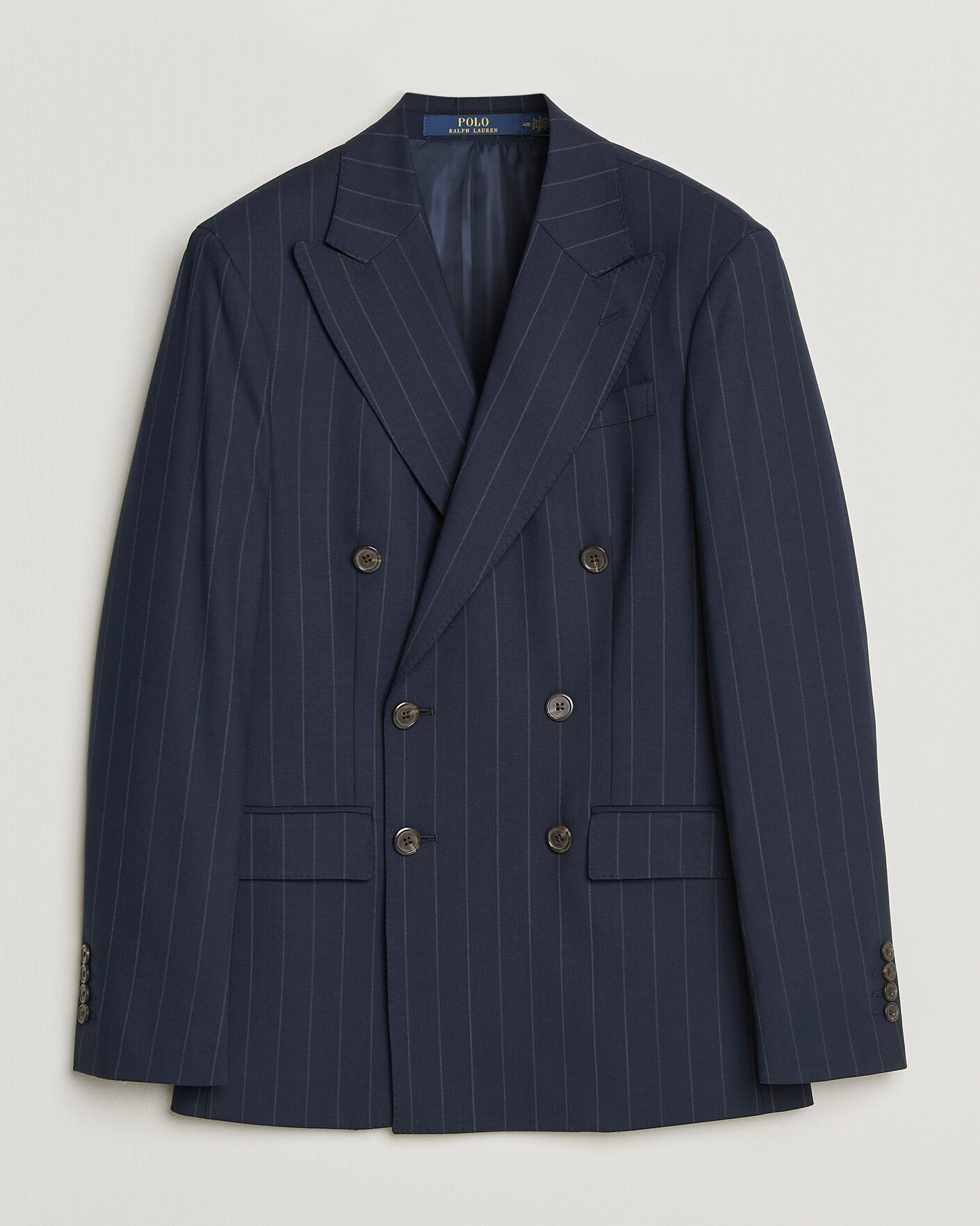 Mies | Pikkutakit | Polo Ralph Lauren | Double Breasted Rope Stripe Sportcoat Navy/Grey