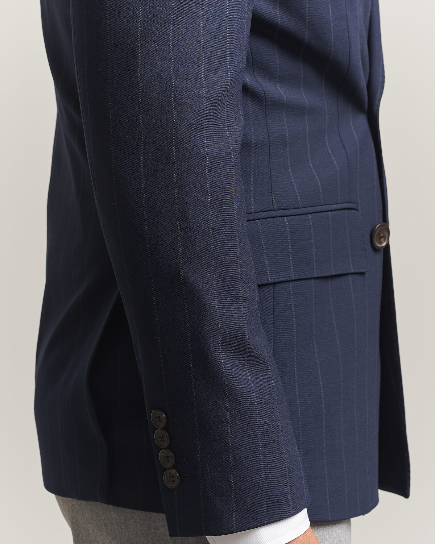 Mies | Pikkutakit | Polo Ralph Lauren | Double Breasted Rope Stripe Sportcoat Navy/Grey