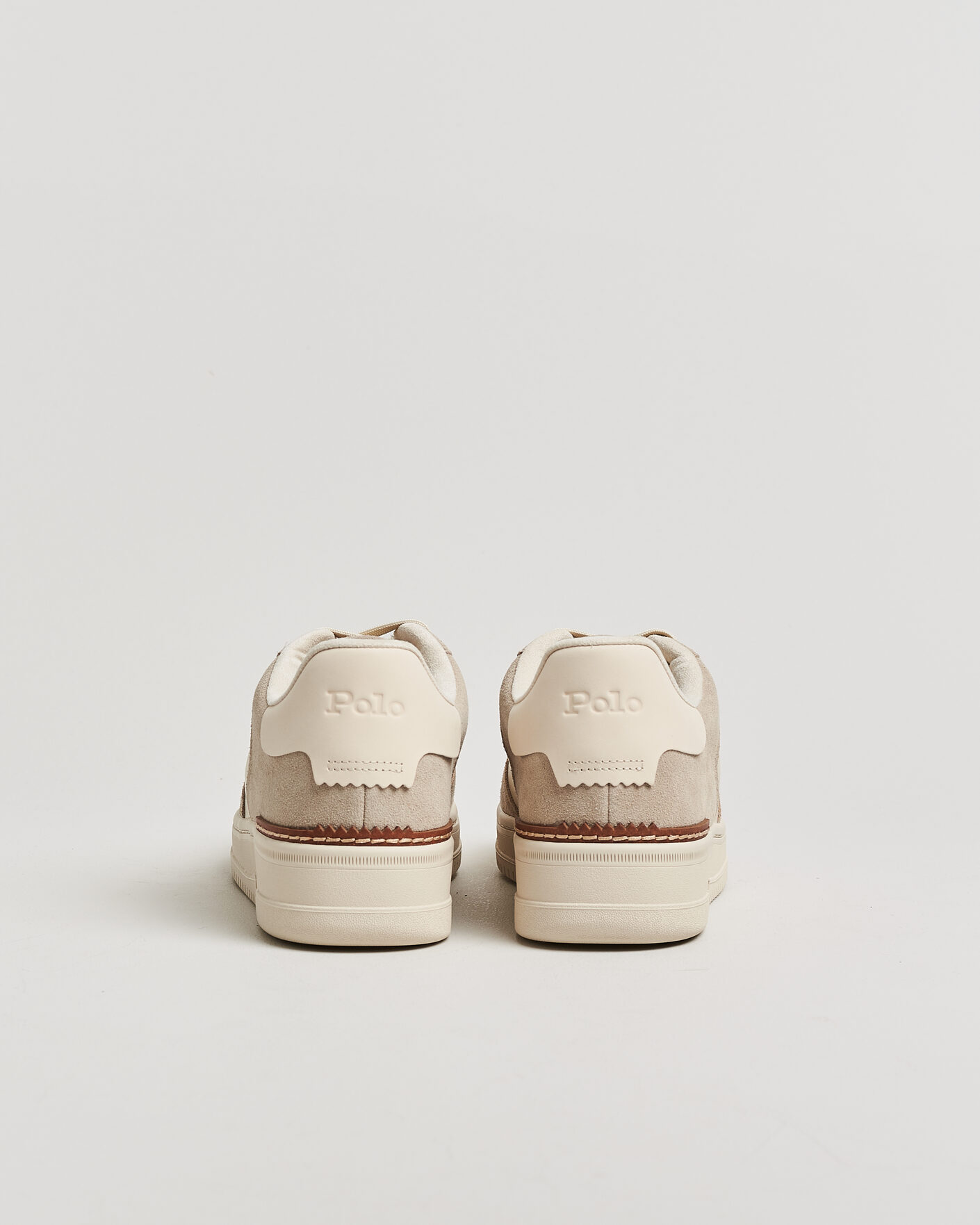 Mies | Tennarit | Polo Ralph Lauren | Masters Court Suede/Leather Sneakers Milkshake