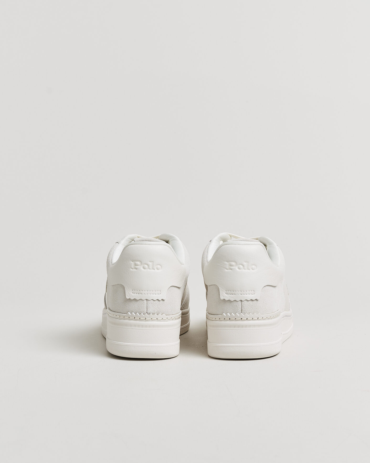 Mies | Tennarit | Polo Ralph Lauren | Masters Court Suede/Leather Sneakers Deckwash White