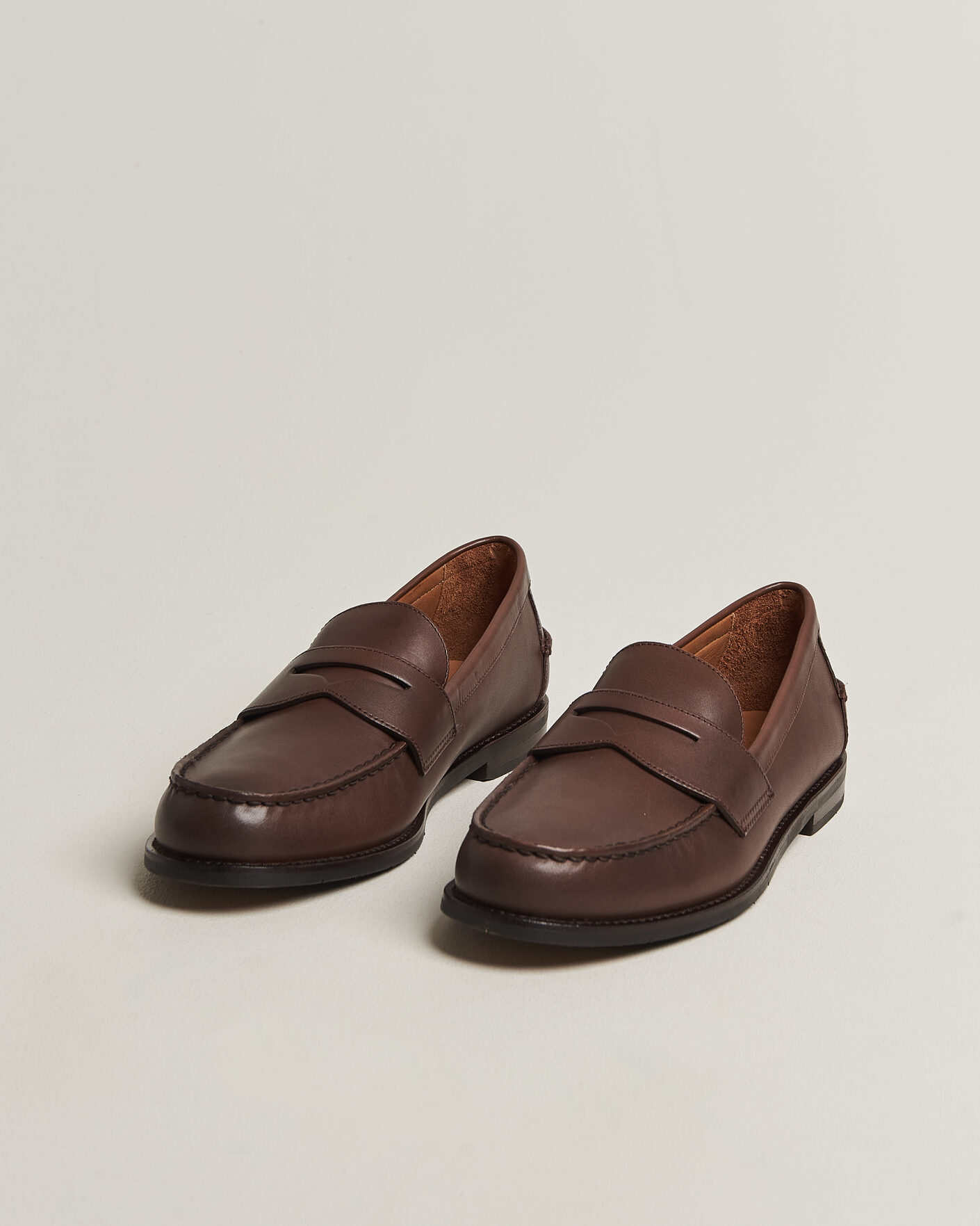 Mies | Loaferit | Polo Ralph Lauren | Alston Penny Leather Loafers Dark Brown