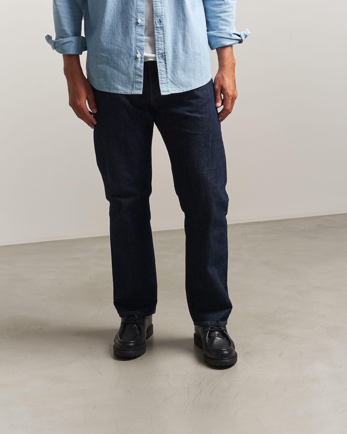 Mies | Derby-kengät | Polo Ralph Lauren | Jett Apron Derby Shoe Black